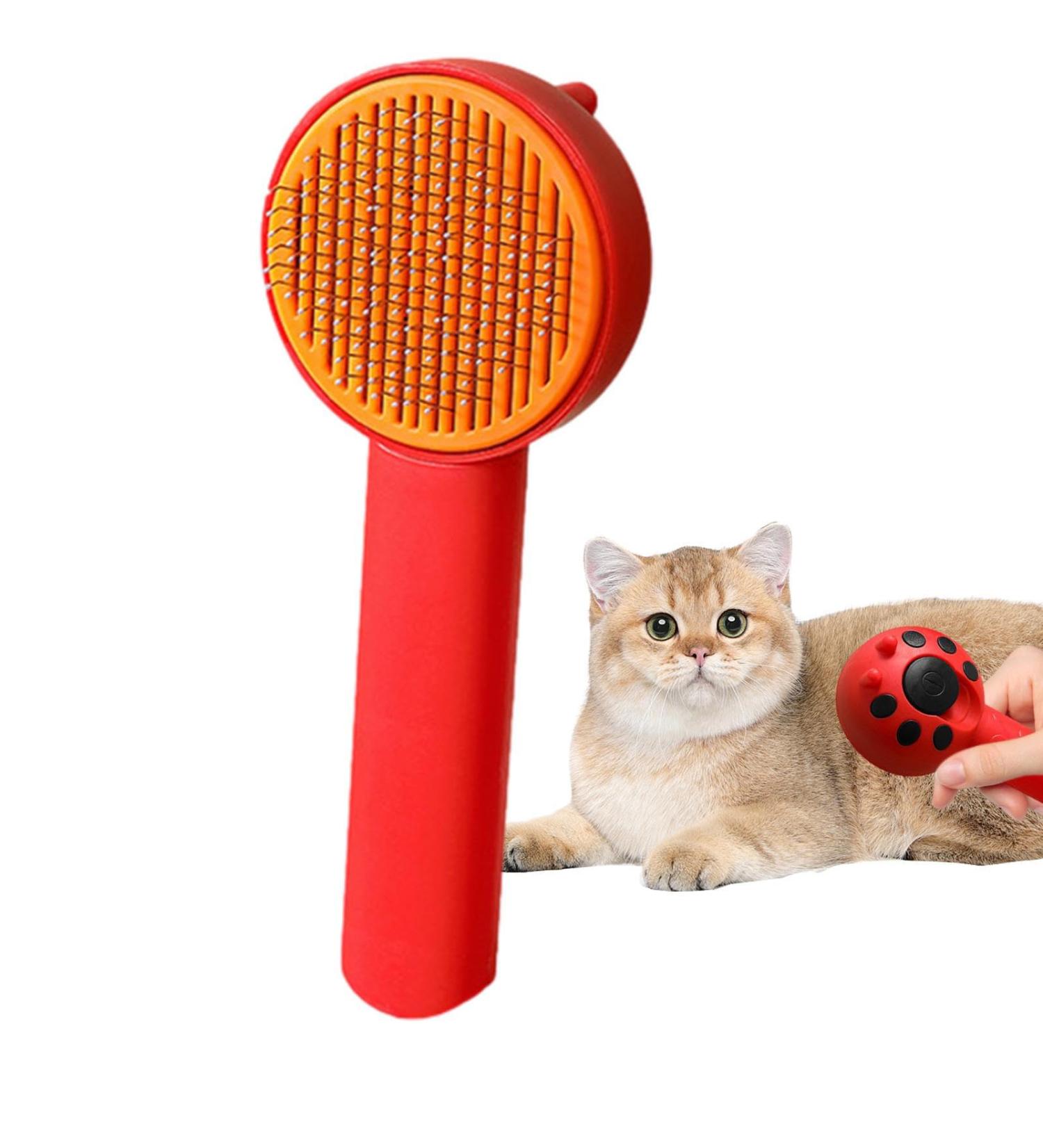 Itrimaka Pet Haircut Tool - Ladybugdhargung Comb & Fur Care Brushes for Long-Haired Pets - Red Depilatory Tools - Buy Online on GoSupps.com