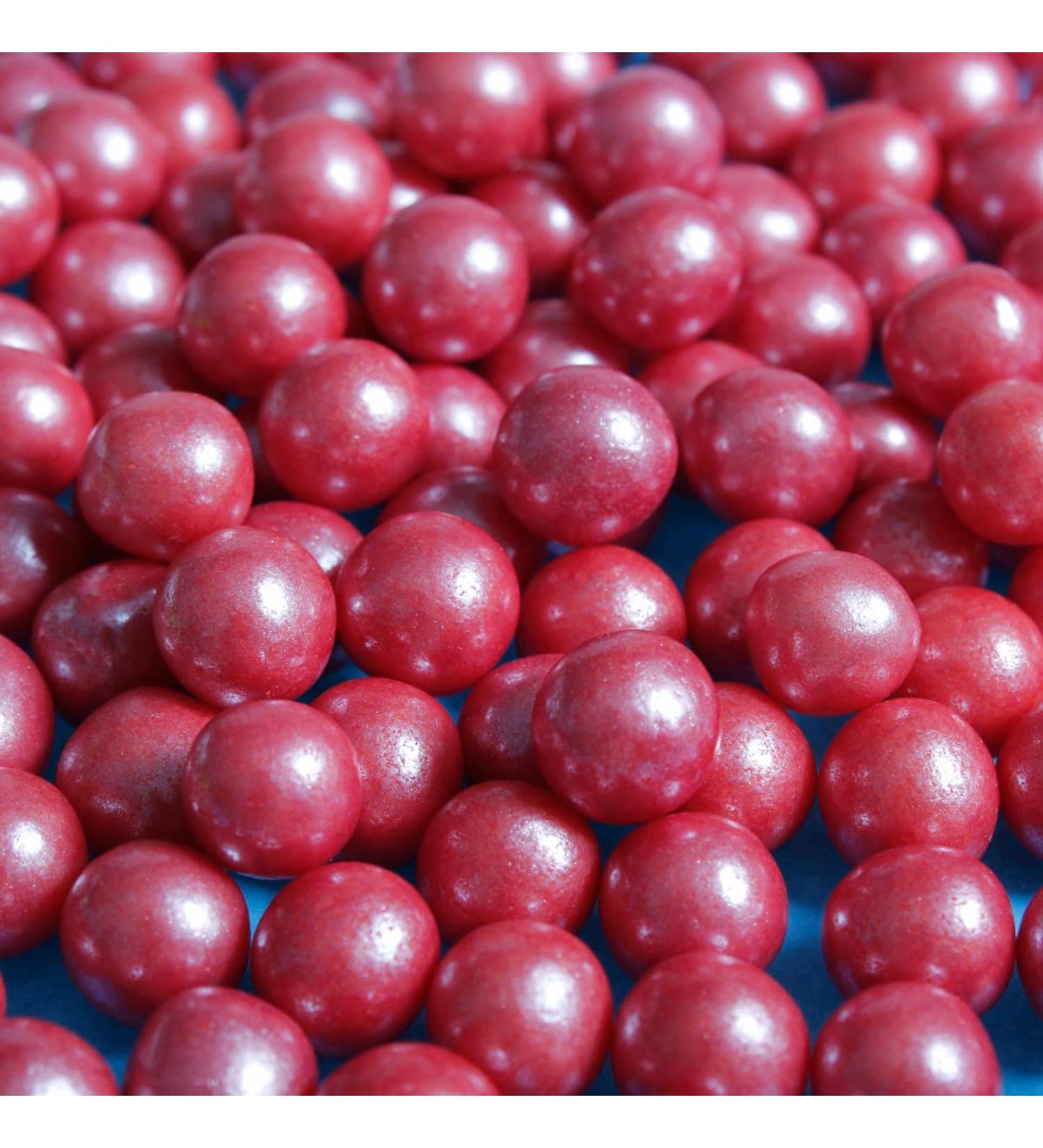 Red 8mm Edible Pearls Natural Colour Cup Cake Sprinkles Suitable for Vegans Halal Kosher Gluten Dairy Free Mixed Baking Gifts (900g / 31.75oz) - Buy Online on GoSupps.com