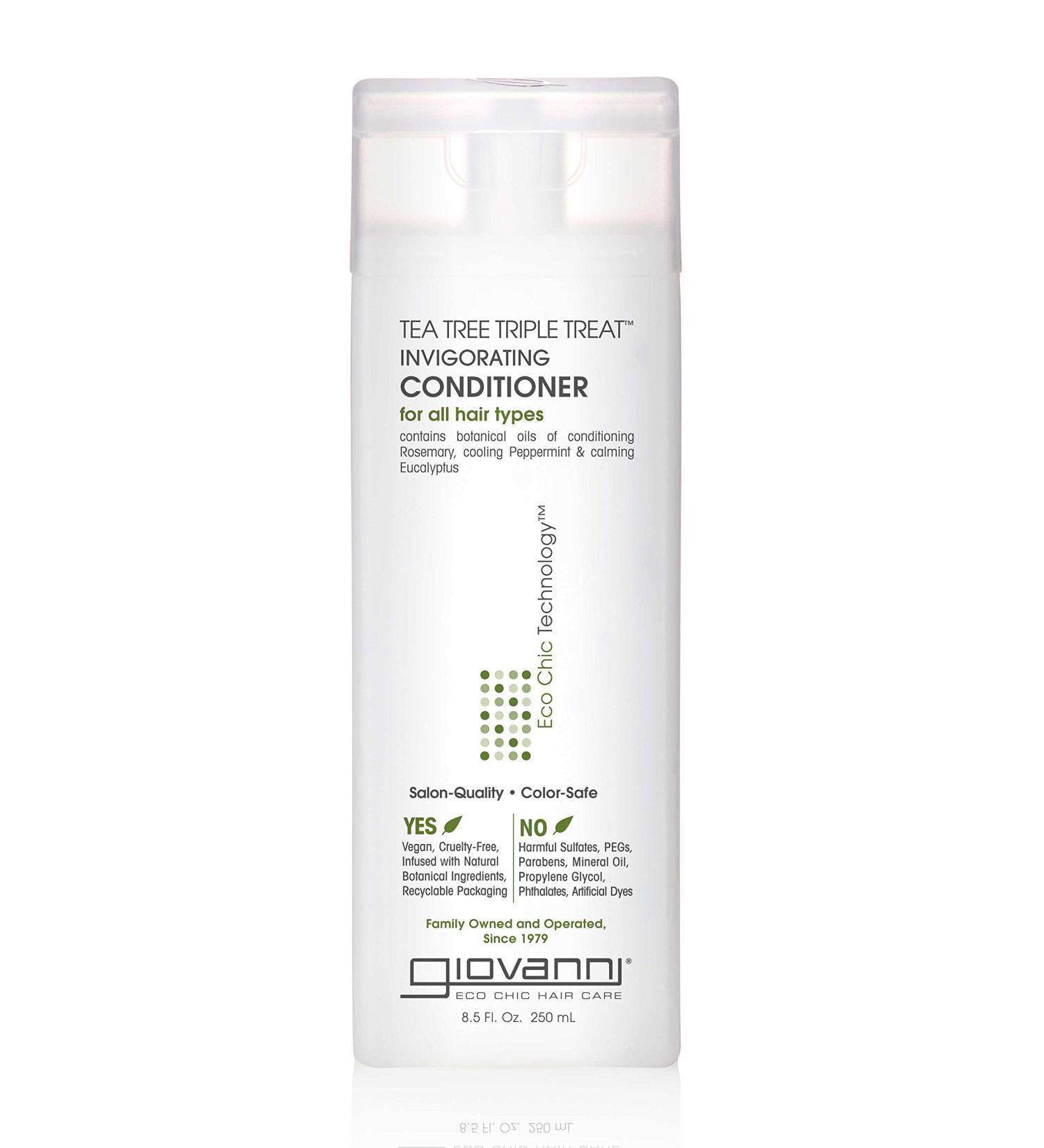 Giovanni Tea Tree Triple Treat Conditioner - Nourishing Hair Conditioner for Healthy Shiny Hair | International Shipping Available - Buy Online on GoSupps.com