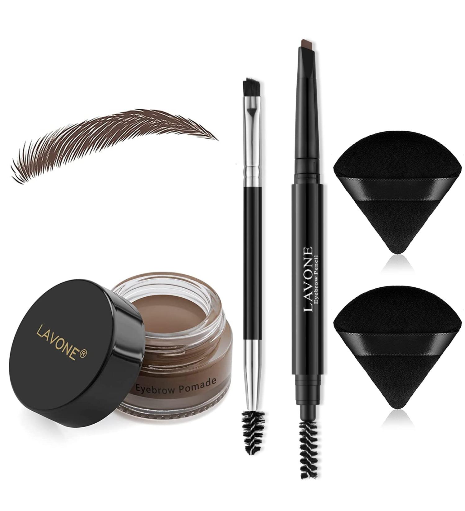 Eyebrow kit with brush discount