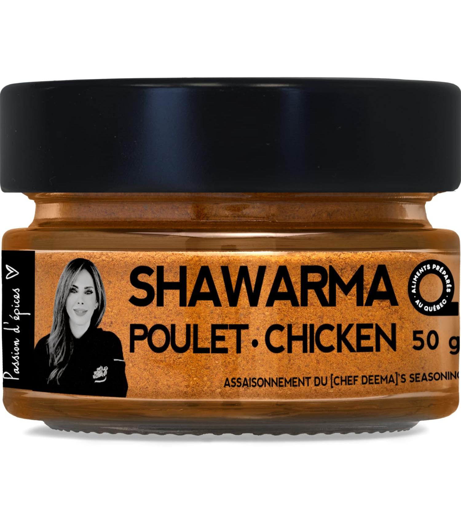A Spice Affair's Chef Deema'S Chicken Shawarma 50 g (1.8 oz) - Buy Online on GoSupps.com