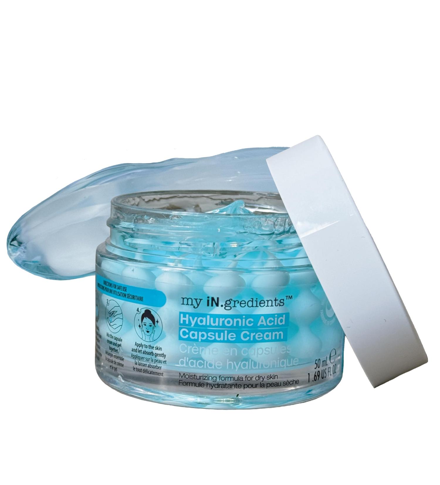 masque BAR My Ingredients Hydrating Capsule Cream Face Moisturizer Hyaluronic acid based moisturizer Boba face cream with Niacinamide Korean skin care 50ml Hyaluronic Acid Capsule Cream - Buy Online on GoSupps.com