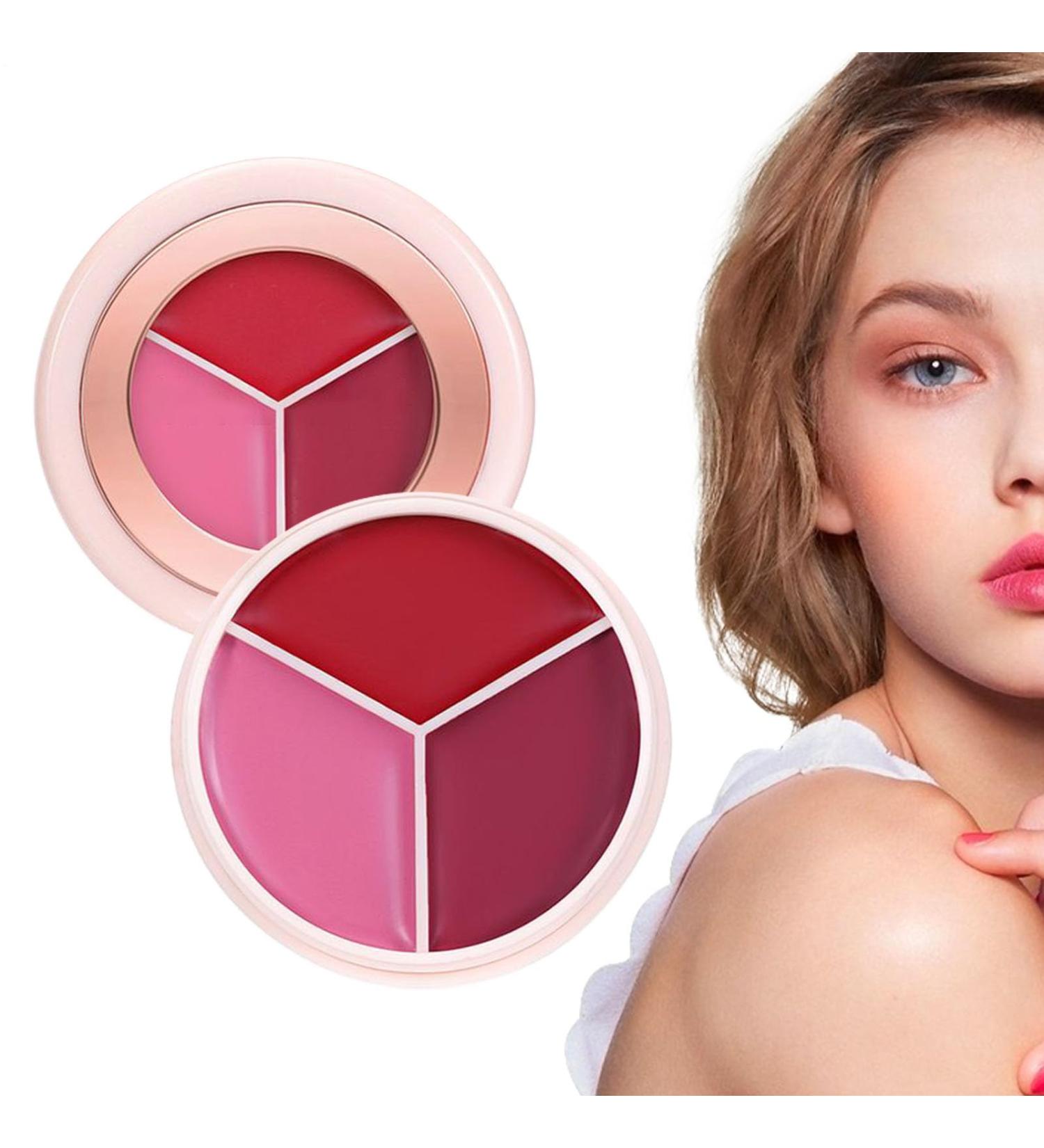  puzzlegame Cheek Balm | Creamy Matte Face Makeup Blush with Buildable Effect - Lip and Cheek Cream | For Dates Travel Evenings Holidays and Parties - Buy Online on GoSupps.com