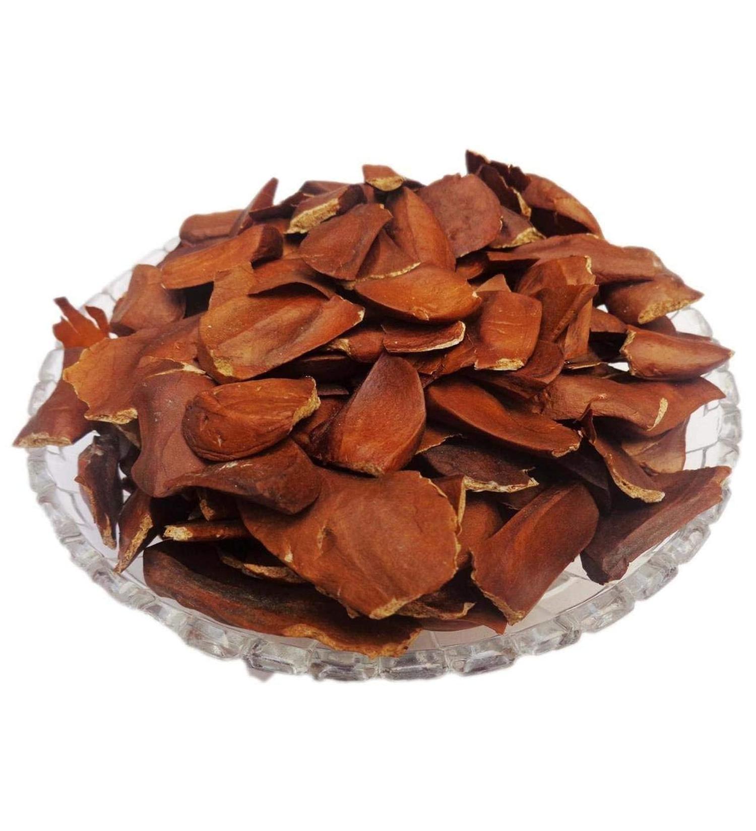 Raw Herbs Suagr Badam Kadwa Kadua Badam Sky Fruit Almond(250GM) 250 Gram - Buy Online on GoSupps.com
