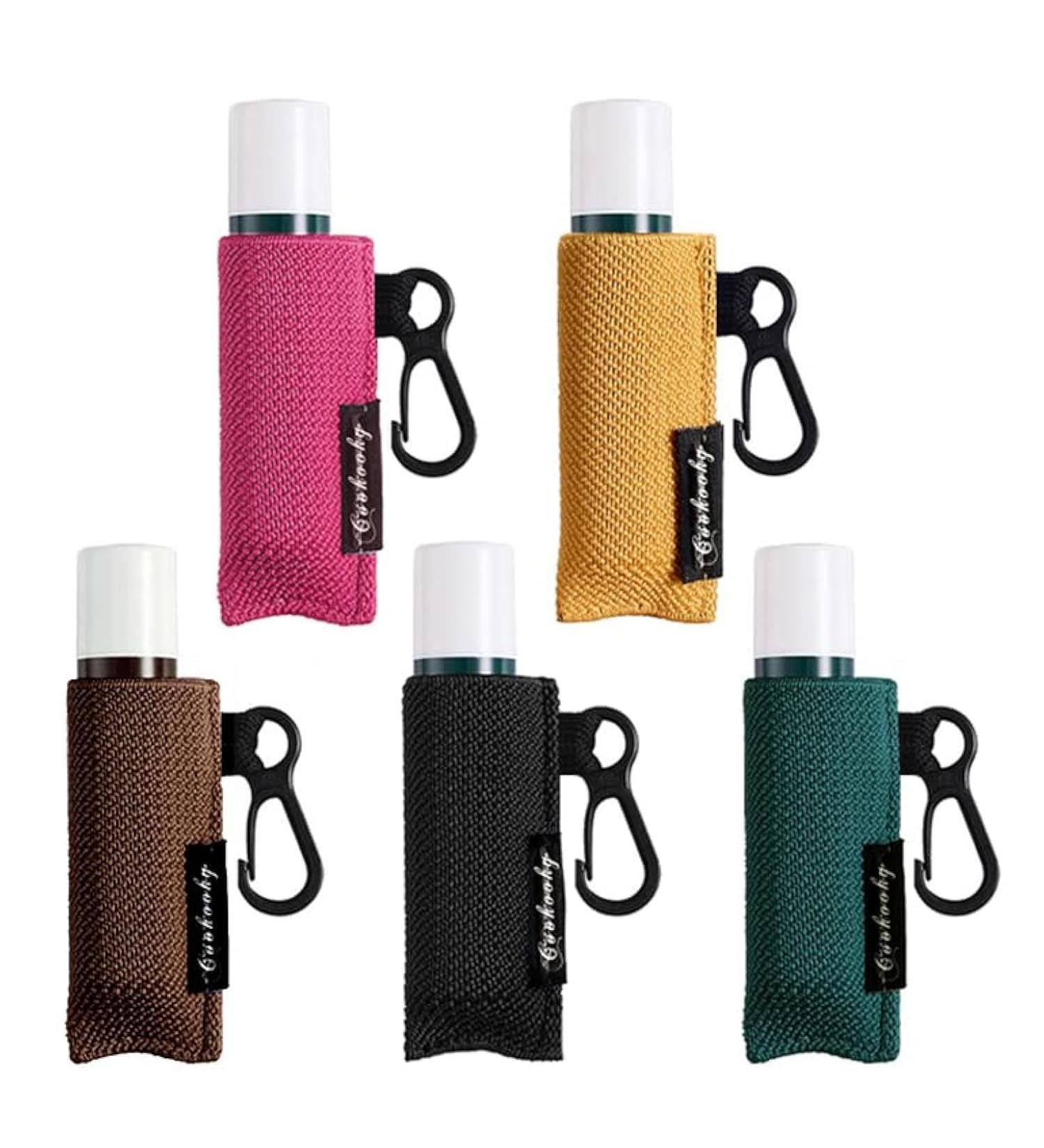 COOKOOKY Chapstick Holder Keychain Cute Minimalist Design Lip Balm Keychain Holder Yellow Large - Buy Online on GoSupps.com
