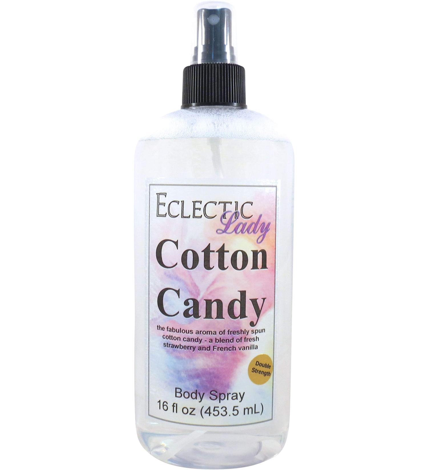 Cotton Candy Body Spray (Double Strength) 16 ounces Body Mist for Women with Clean Light & Gentle Fragrance Long Lasting Perfume with Comforting Scent for Men & Women Cologne with Soft Subtle Double Strength 16 Fl Oz (Pack of 1) - Buy Online on GoSupps.com