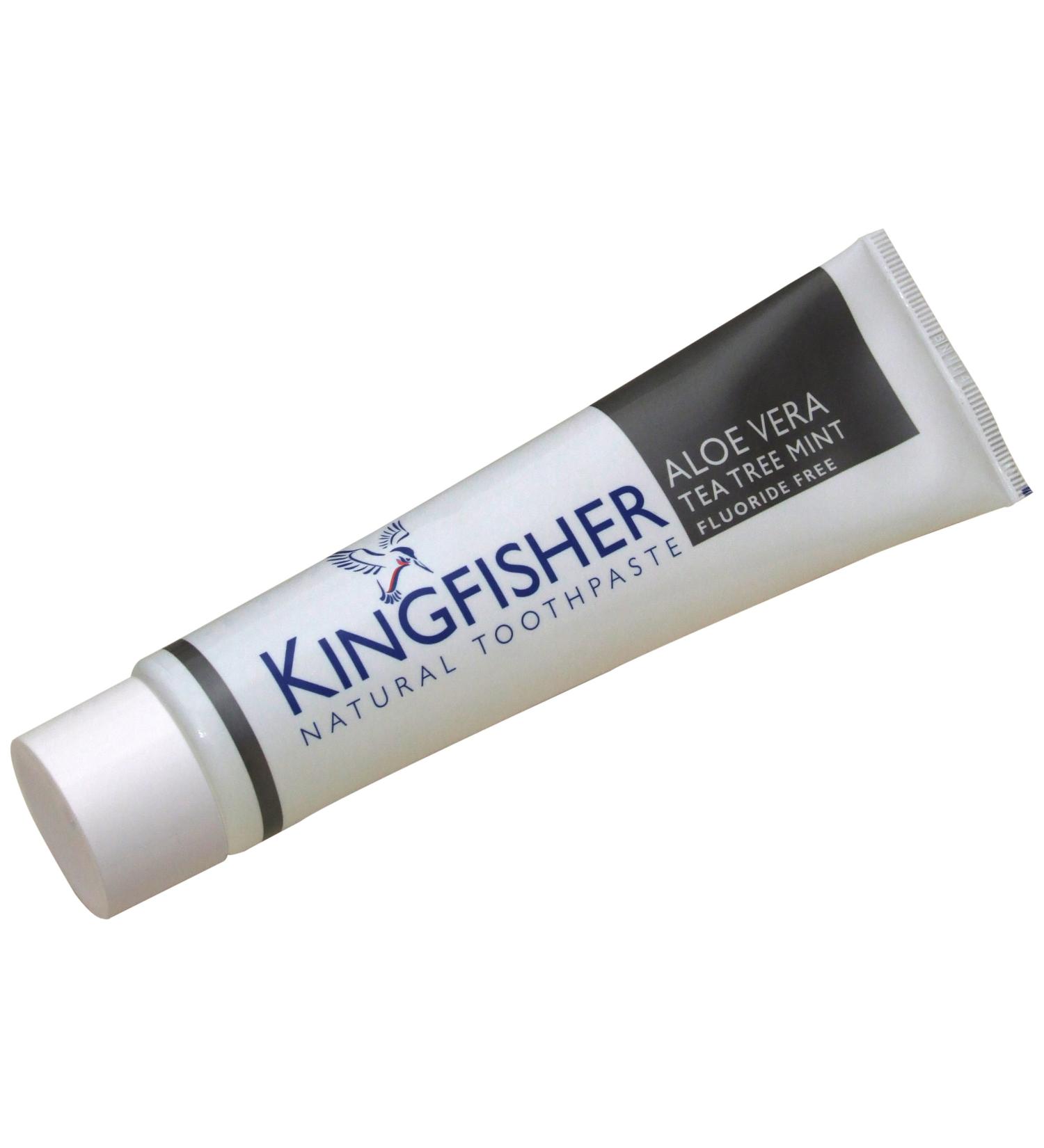 Kingfisher Aloe Vera Tea Tree Mint No Fluoride Toothpaste 100 mm