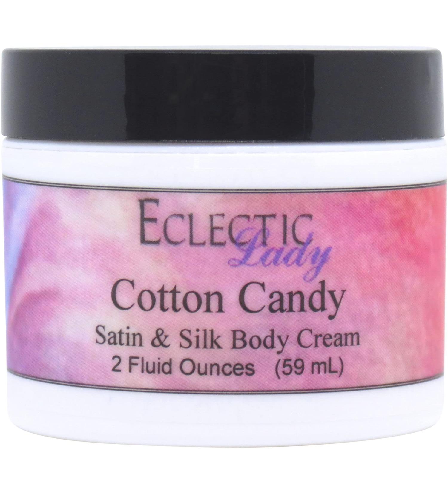 Buy Eclectic Lady Cotton Candy Body Cream 2oz - Shea Butter Aloe Silk Amino Acids | Handcrafted USA | Phthalate-Free Lotion for Women - Buy Online on GoSupps.com