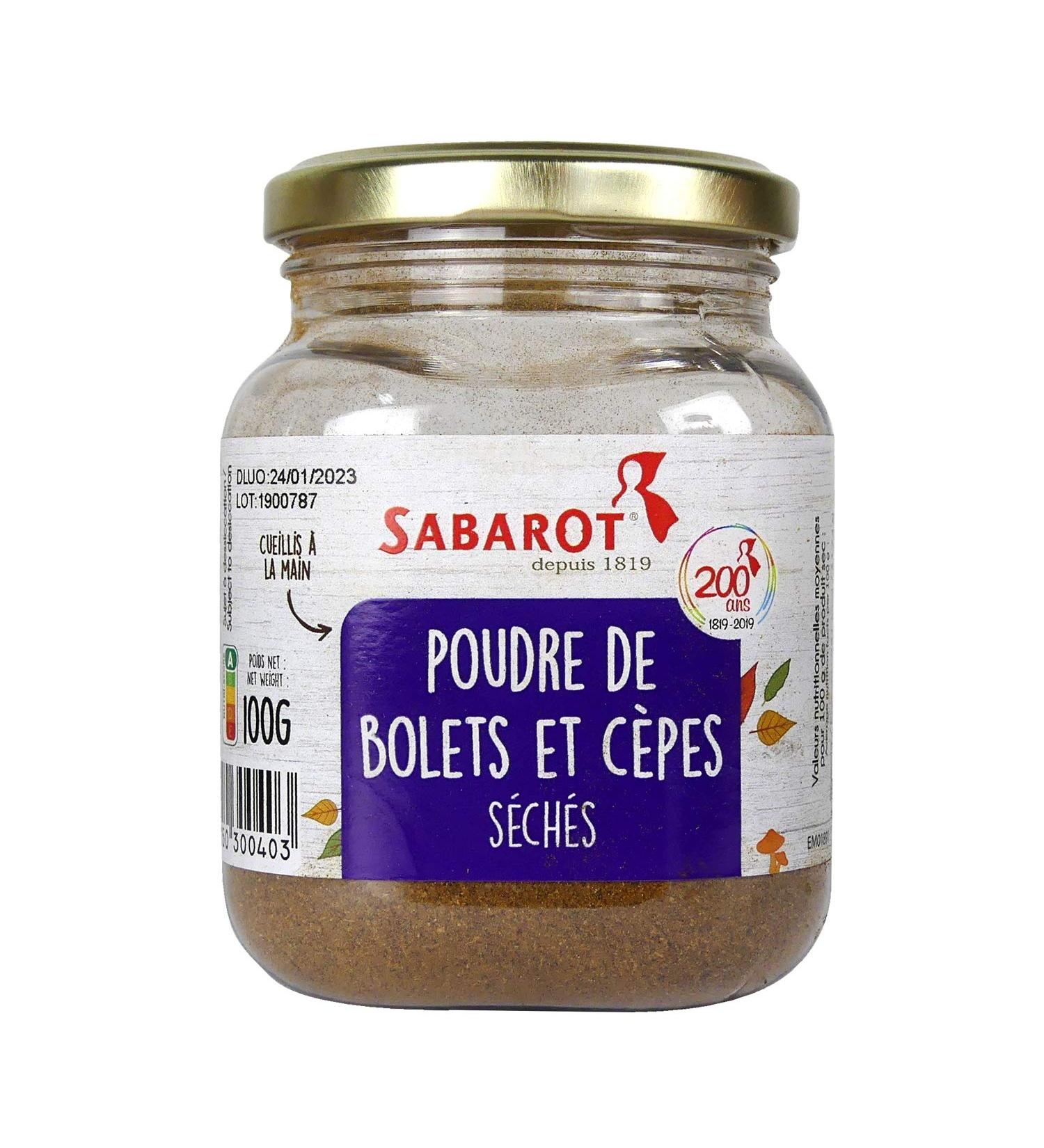Sabarot - Boletus and porcini mushroom powder 100g