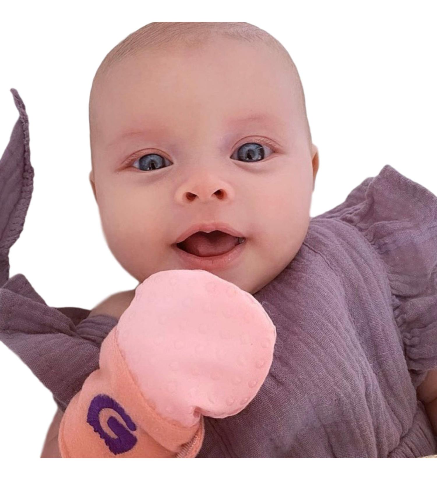 Gummee Baby Scratch Mittens - Adjustable Cotton Baby Mittens for Newborn 0-3 Months (Pink) - Buy Online on GoSupps.com