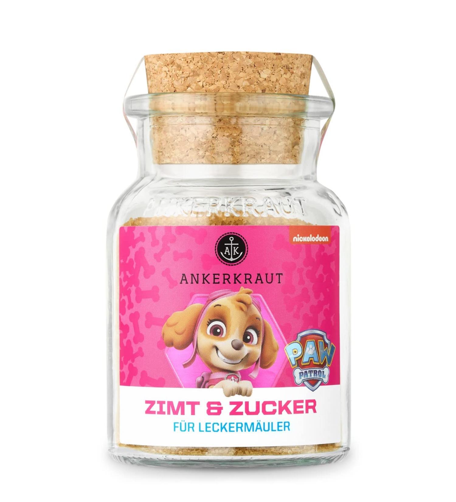 Ankerkraut Paw Patrol Zimt & Zucker Sp rz 100g - Skye Edition | Premium Spice Mix for Pancakes Crepes & Cookies | International Shipping - Buy Online on GoSupps.com