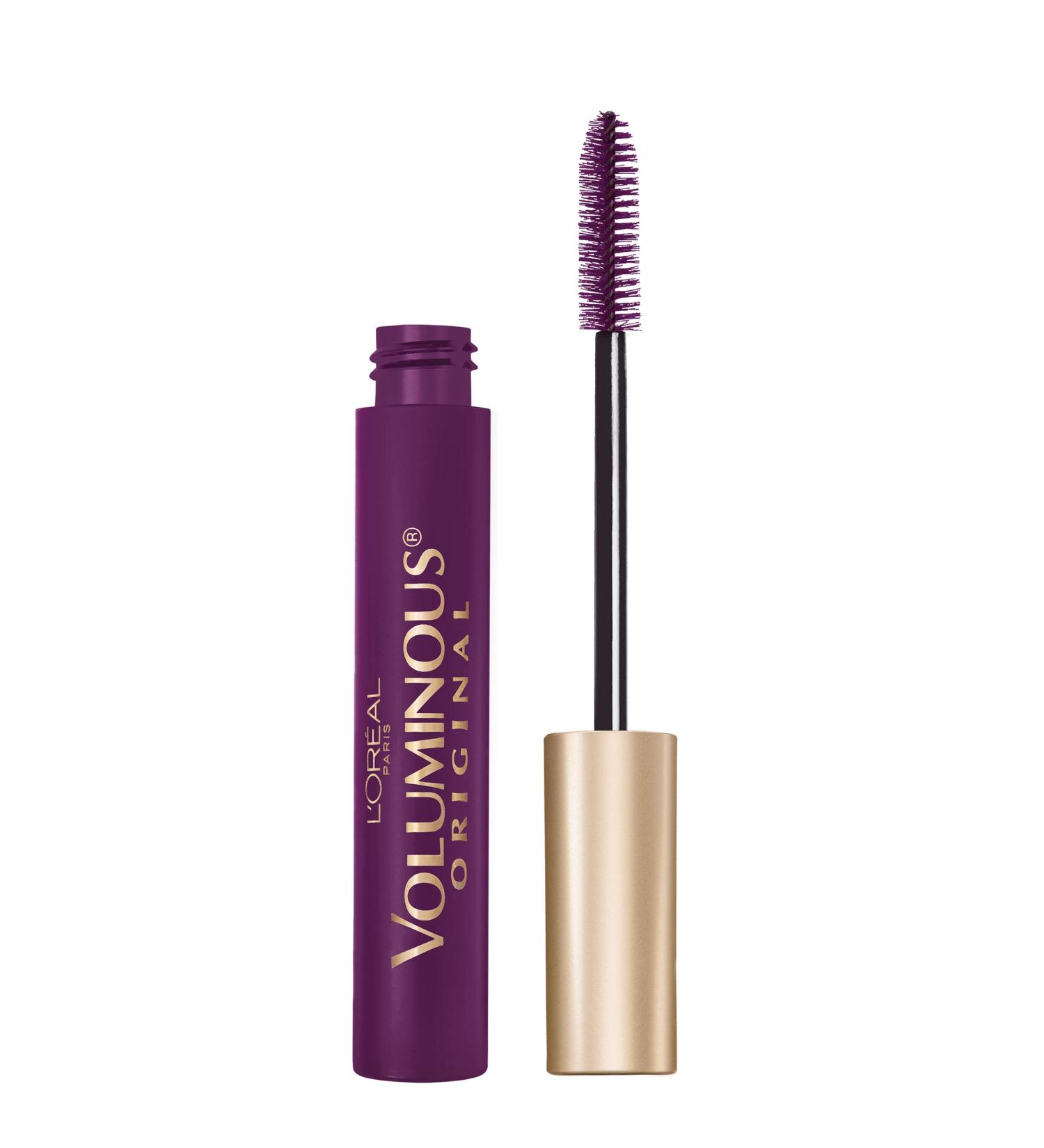 L'Or al Paris Voluminous Original Mascara Deep Violet 0.26 Fl Oz - Washable Formula - 1 Pack - Buy Online on GoSupps.com