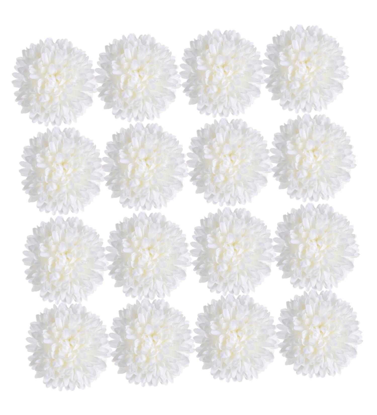 Zerodeko Laundry Room Accessories 200 Pcs Simulation Decorative Flower Silk Cloth Bride Wedding Drum Kit Kids Ivoryx4pcs 6.8 6.8cmx4pcs - Buy Online on GoSupps.com