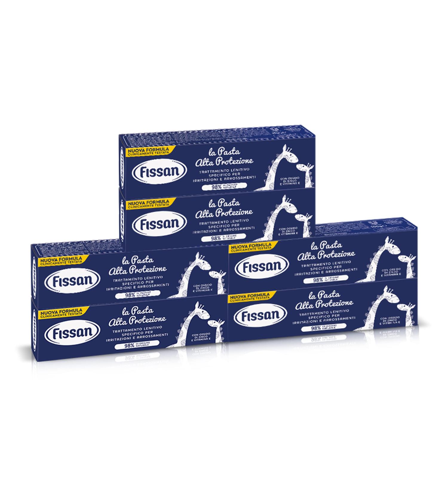 Fissan Fissan High Protection Pastes Soothing Treatment for Irritation and Redness 6 x 100g