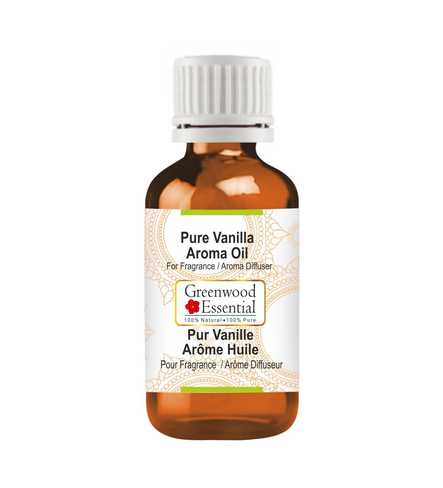 Natural Vanilla Aroma Oil 30ml - 100% Therapeutic Quality Essential Oil for Diffusers - Buy Online on GoSupps.com