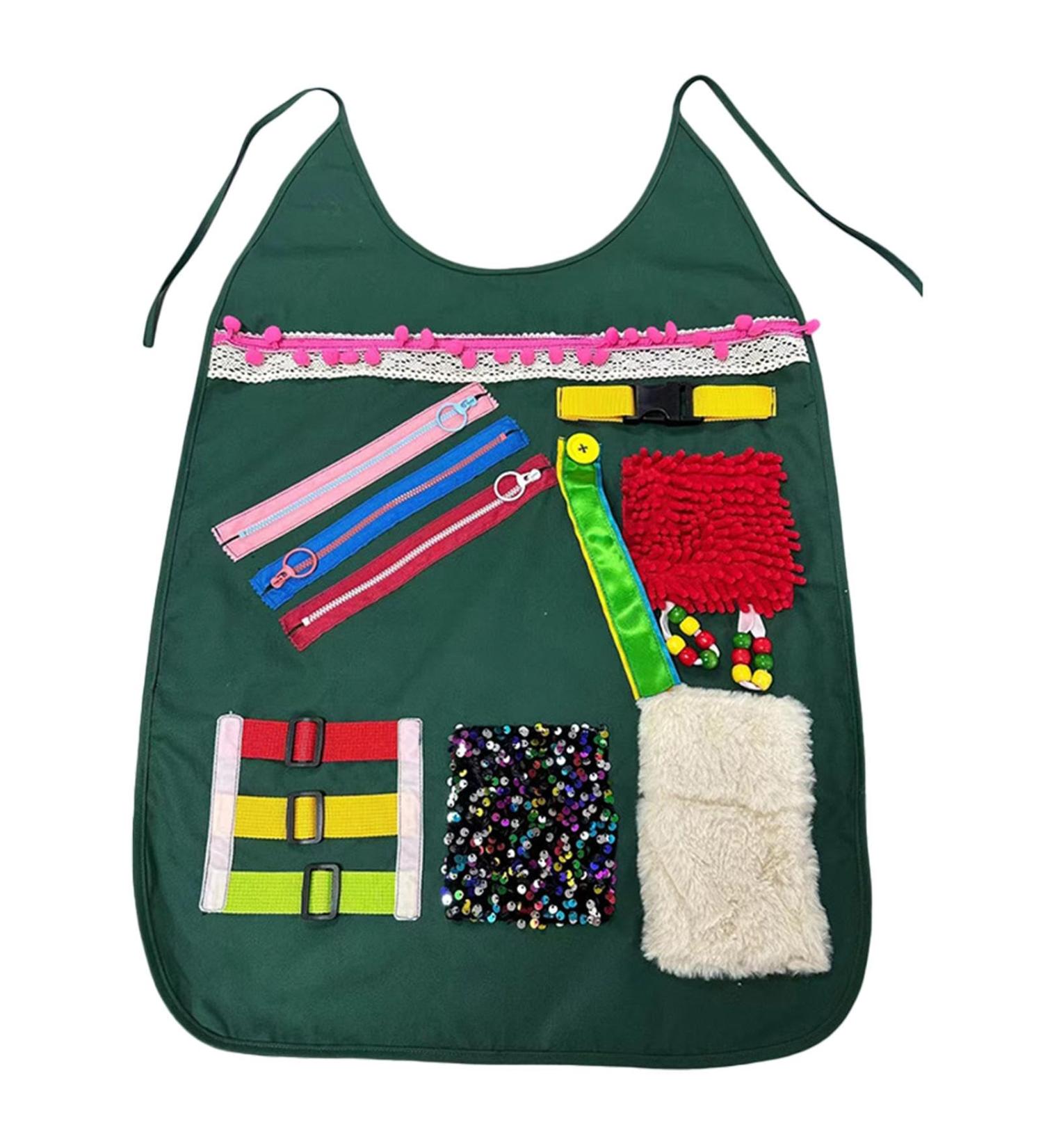 Aprons With Sensory Pockets | Sensory Aprons | Sensory Fidget Aprons Special Needs Sensory Aprons Sensory Activity Aprons Sensory Integration Aprons Aprons for Sensory Processing - Buy Online on GoSupps.com