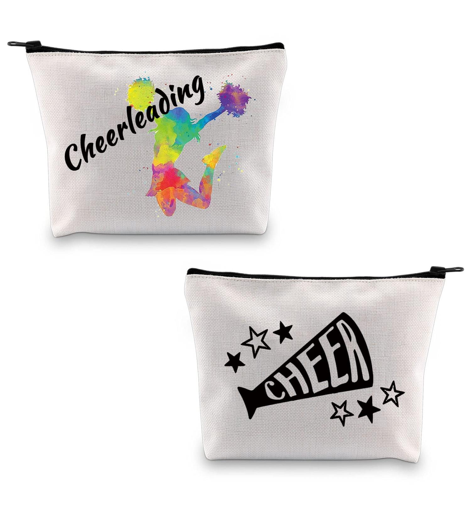 Mysomy Cheerleading Make-Up Bag | Perfect Gifts for Cheerleaders | Cosmetic Bag for Cheer Teams - Buy Online on GoSupps.com