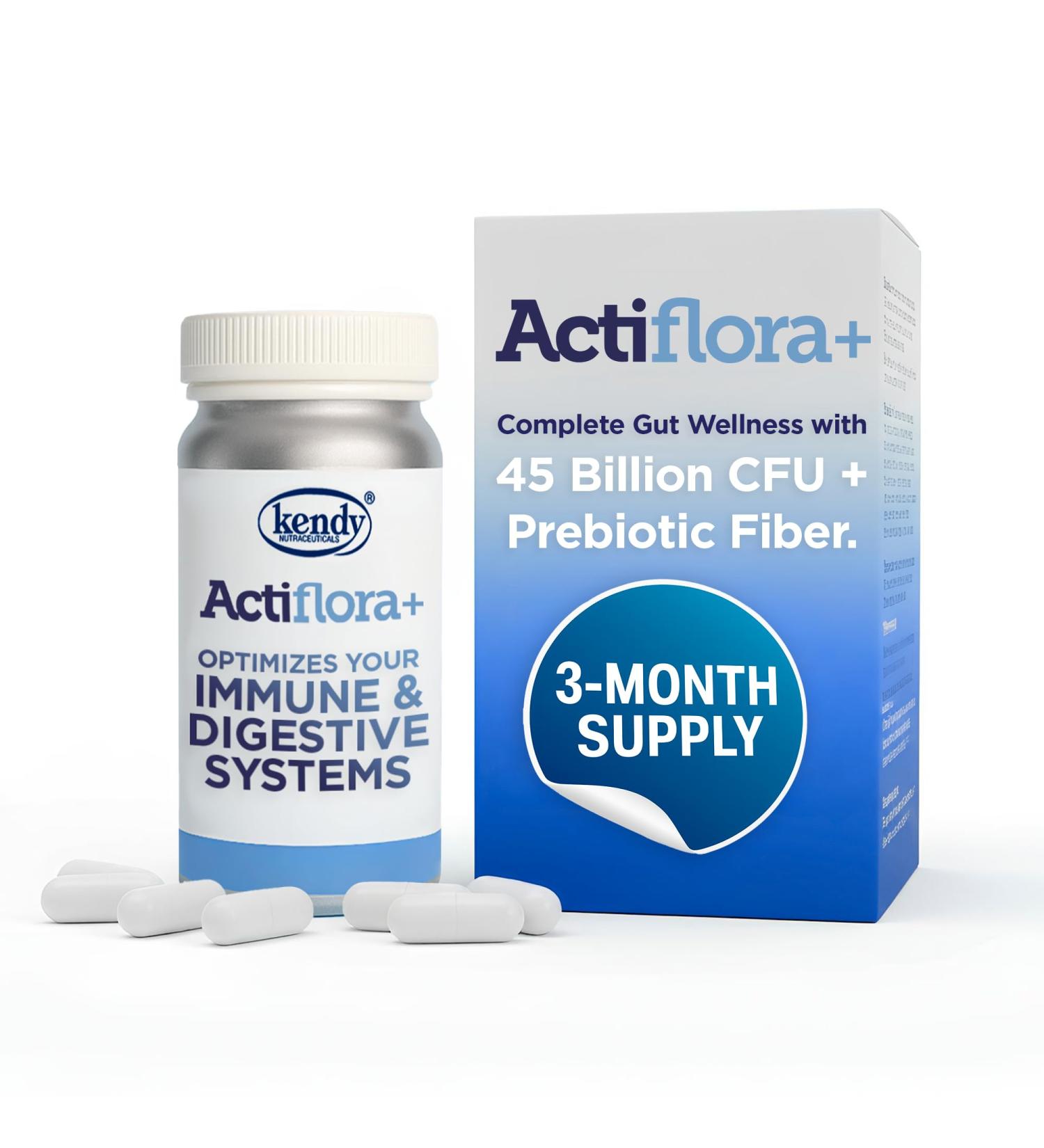 Probiotic + Prebiotic & Synbiotic Capsules Advanced Formula w/L. bulgaricus for Digestive Health & Gut Balance 45-Billion CFU Daily Supplement 100-Day Supply 100-Caps (1-Pack) 1 Pack - Buy Online on GoSupps.com