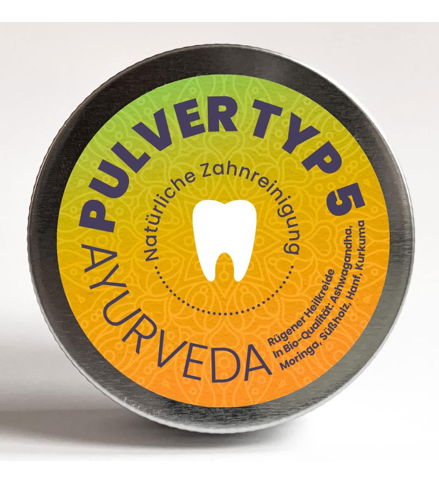 Buy SCHETTLER's Ayurvedic Toothpaste Powder Type 5 Ashwagandha Moringa & Licorice | 20g | International Shipping Available - Buy Online on GoSupps.com