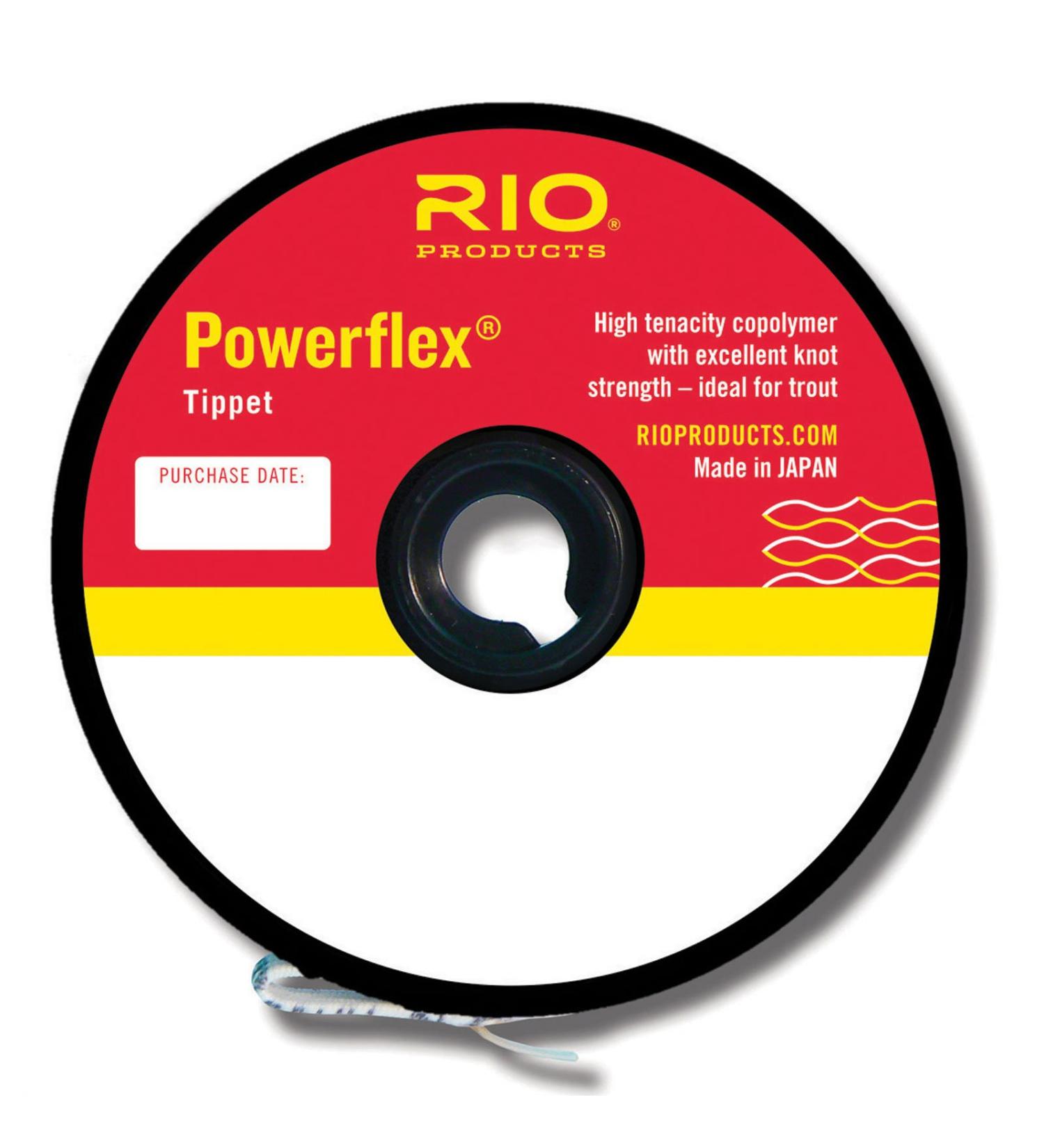Rio Fly Fishing Tippet PowerfleX-.013 Tippet 30yd 20Lb Fishing Tackle, Clear