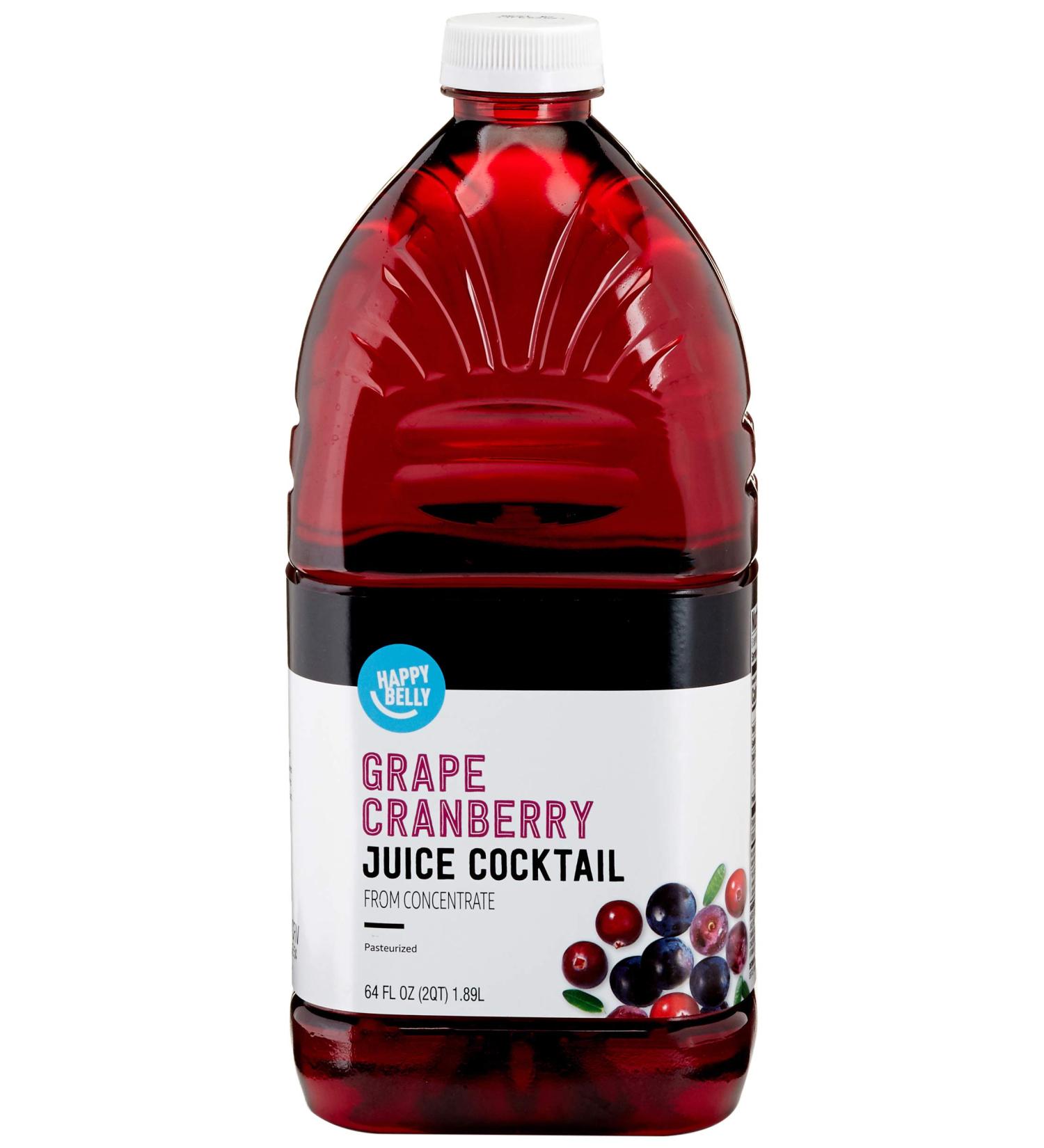 Happy Belly Grape Cranberry Juice Concentrate - 64 Ounce - Buy Online on GoSupps.com
