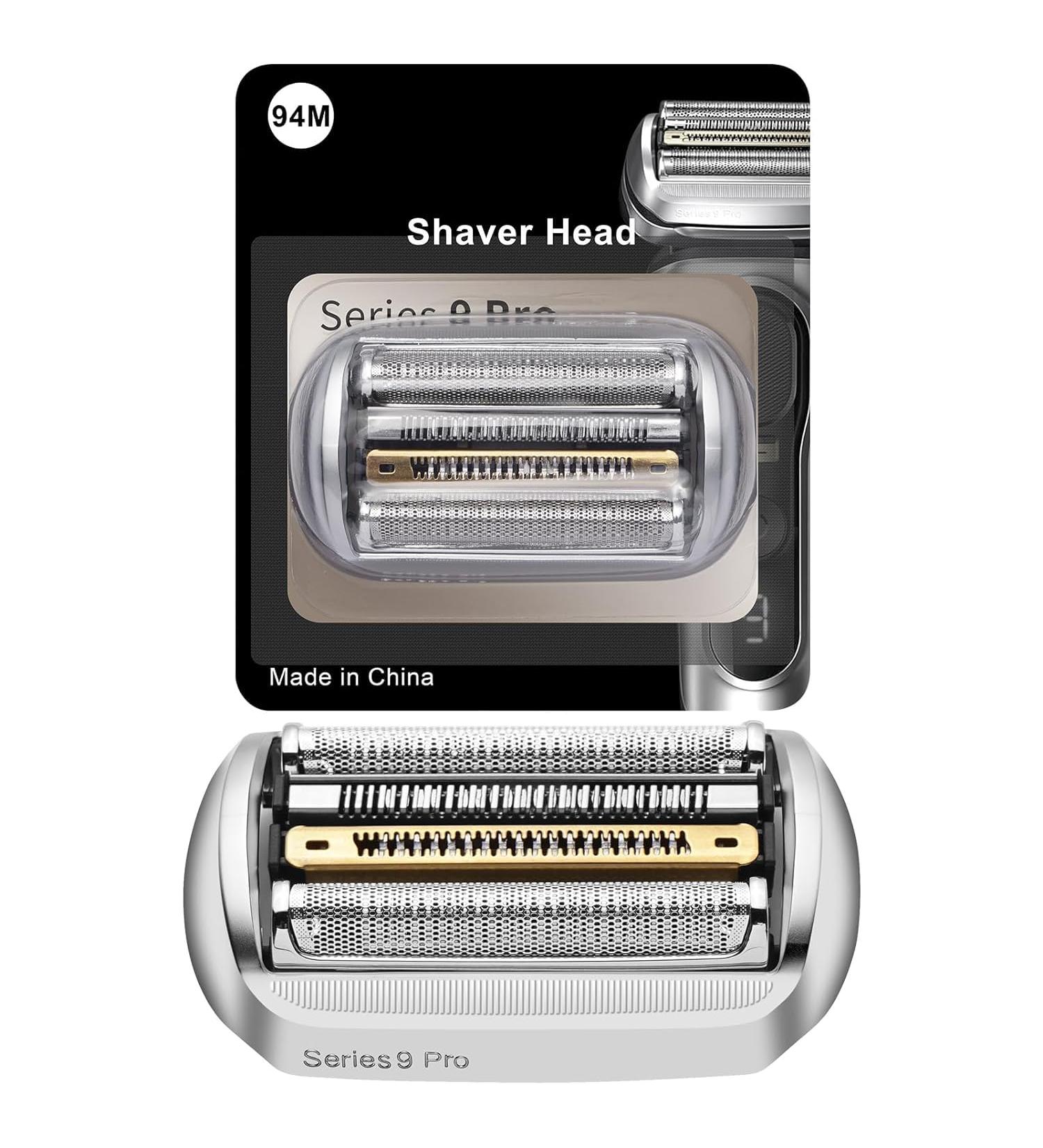 94m Replacement Shaver Head for Braun 9 Series - Compatible with 9477cc 9330s 9465cc 9460cc 9419s 9390cc 9385cc - Buy Online on GoSupps.com