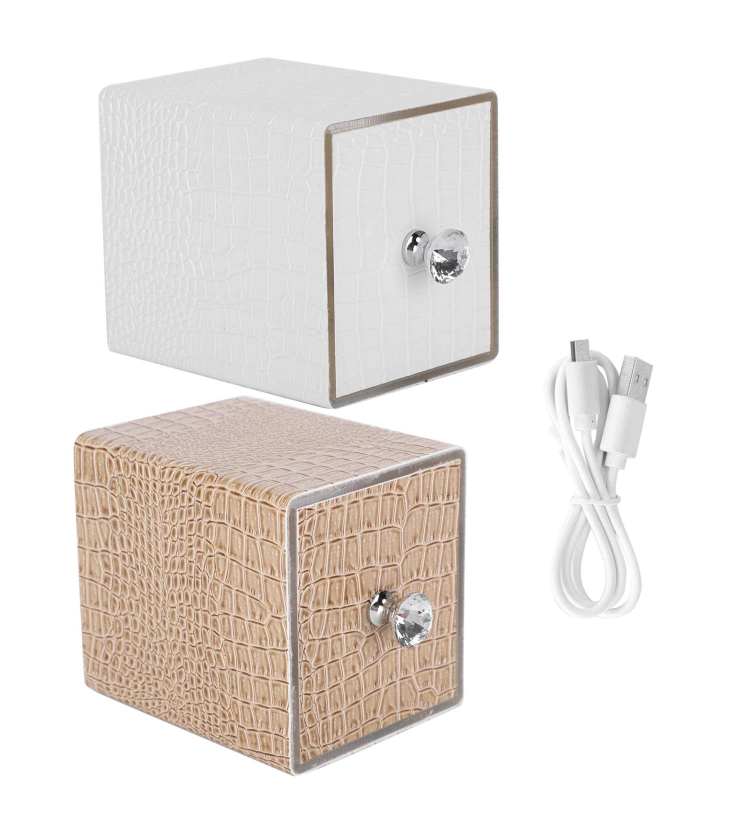 Nail Drill Box with Antiblue Light - Dustproof Storage for Manicure & Home Use (Khaki) | Best Nail Tool Organizer - Buy Online on GoSupps.com