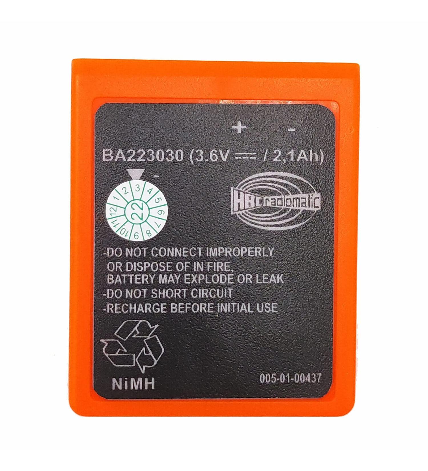 Buy 3.6V 2100mAh BA223030 Rechargeable Battery for HBC Crane Remote Control - International Shipping Available - Buy Online on GoSupps.com