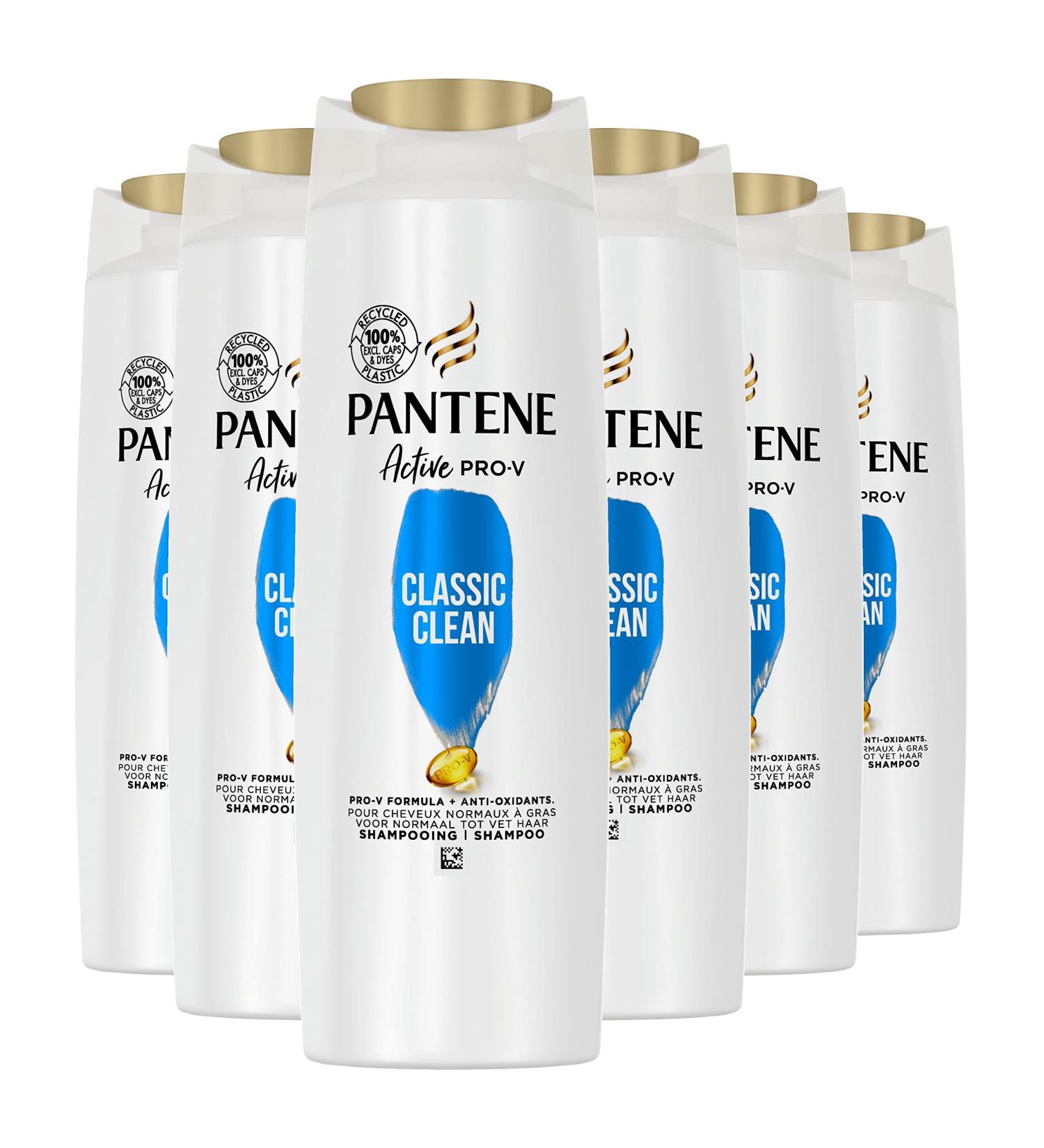 Pantene Pro-V Classic Clean Shampoo Pro-V Formula + Antioxidants for Normal to Oily Hair 225 ml - Buy Online on GoSupps.com