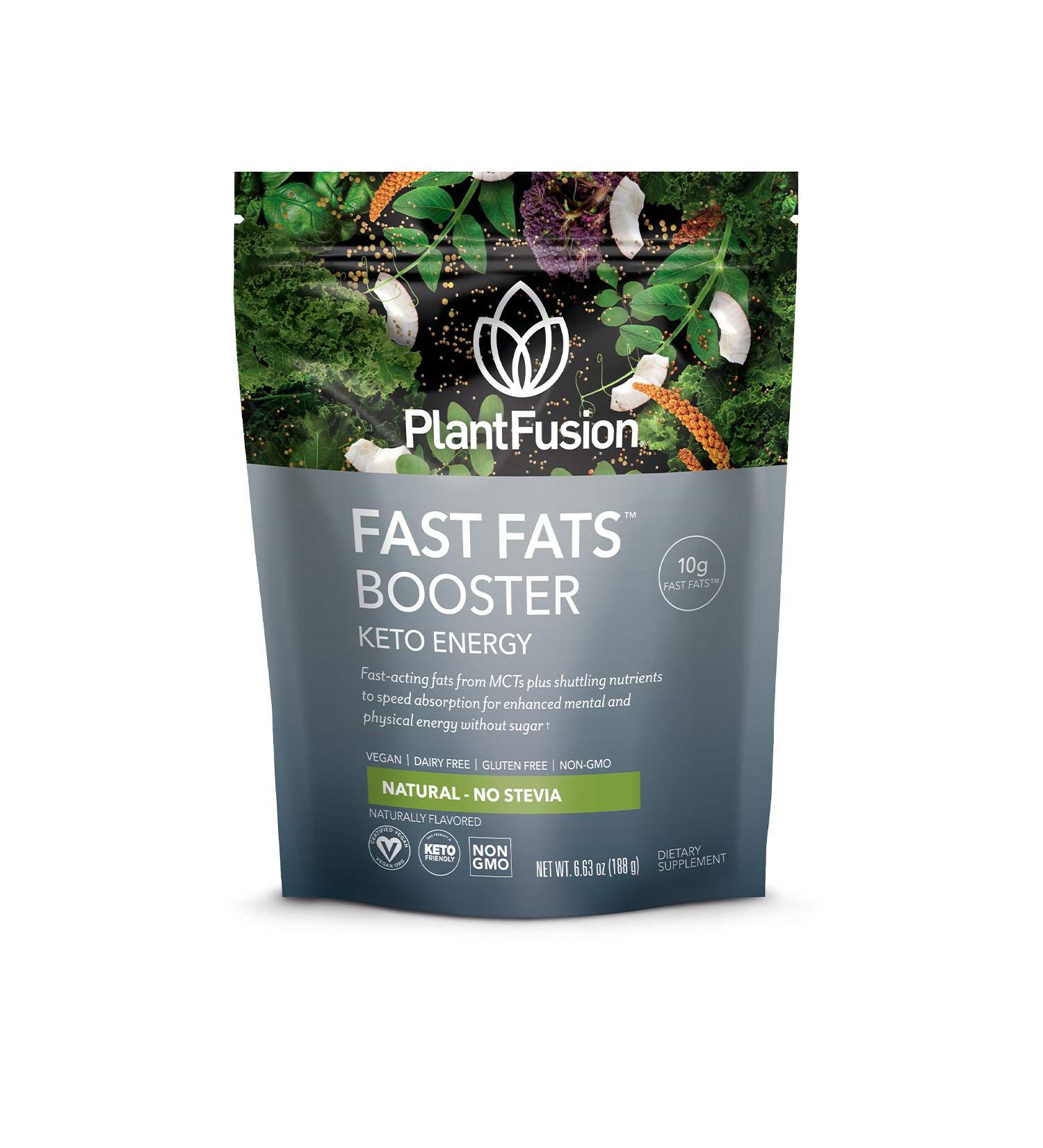 PlantFusion Fast Fats Refresher Keto Energy Pineapple Coconut 8.96 oz (254 g) - Buy Online on GoSupps.com