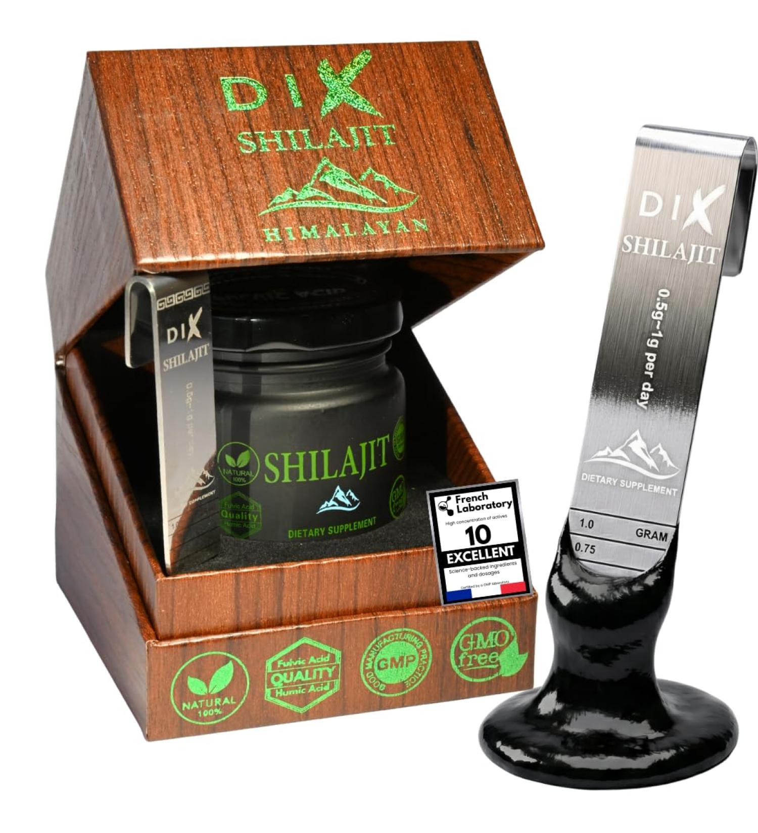 R sine SHILAJIT D'Himalaya 50g 100 Portion Haute Altitude Sans m taux lourds Sans contamination Riche en Oligo- l ment Ratio 60:1 100% naturel Sans Traitement Chimique  - Buy Online on GoSupps.com