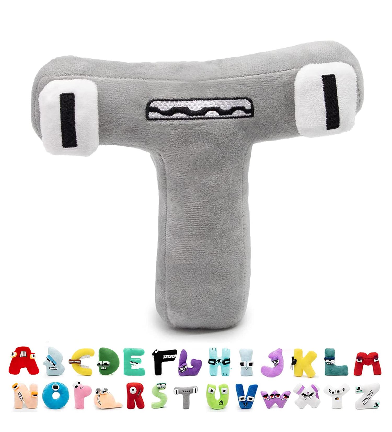 EAQ Alphabet Lore Plush Doll - Educational Letter Toy for Children & Adults | Family Christmas Thanksgiving Birthday Easter - (T) - Buy Online on GoSupps.com