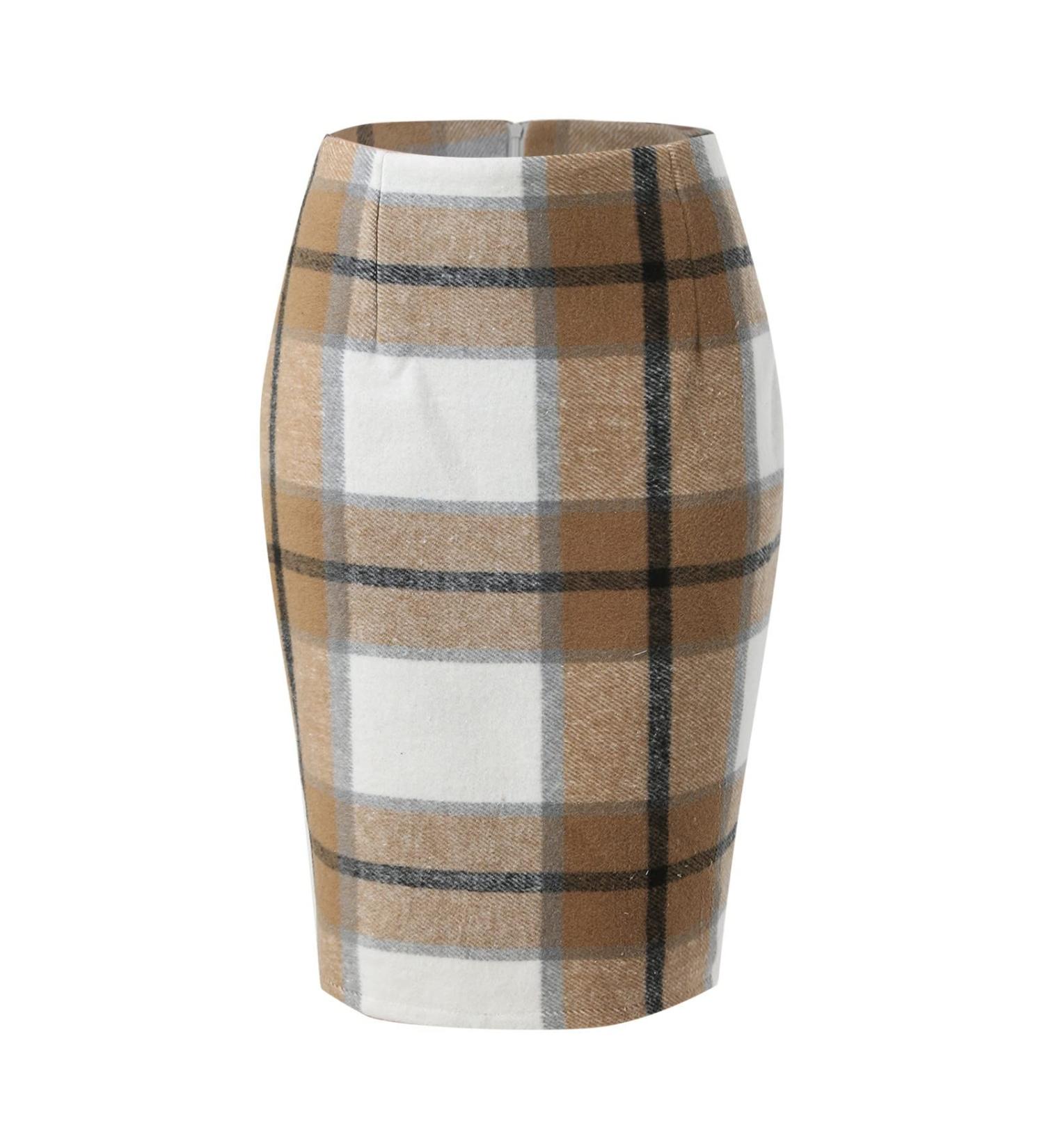 Women's Chiffon Maxirock - Elegant A-Line Floral Skirt for Winter Boho Style - Light Khaki Patterned Flowing Pants - Buy Online on GoSupps.com