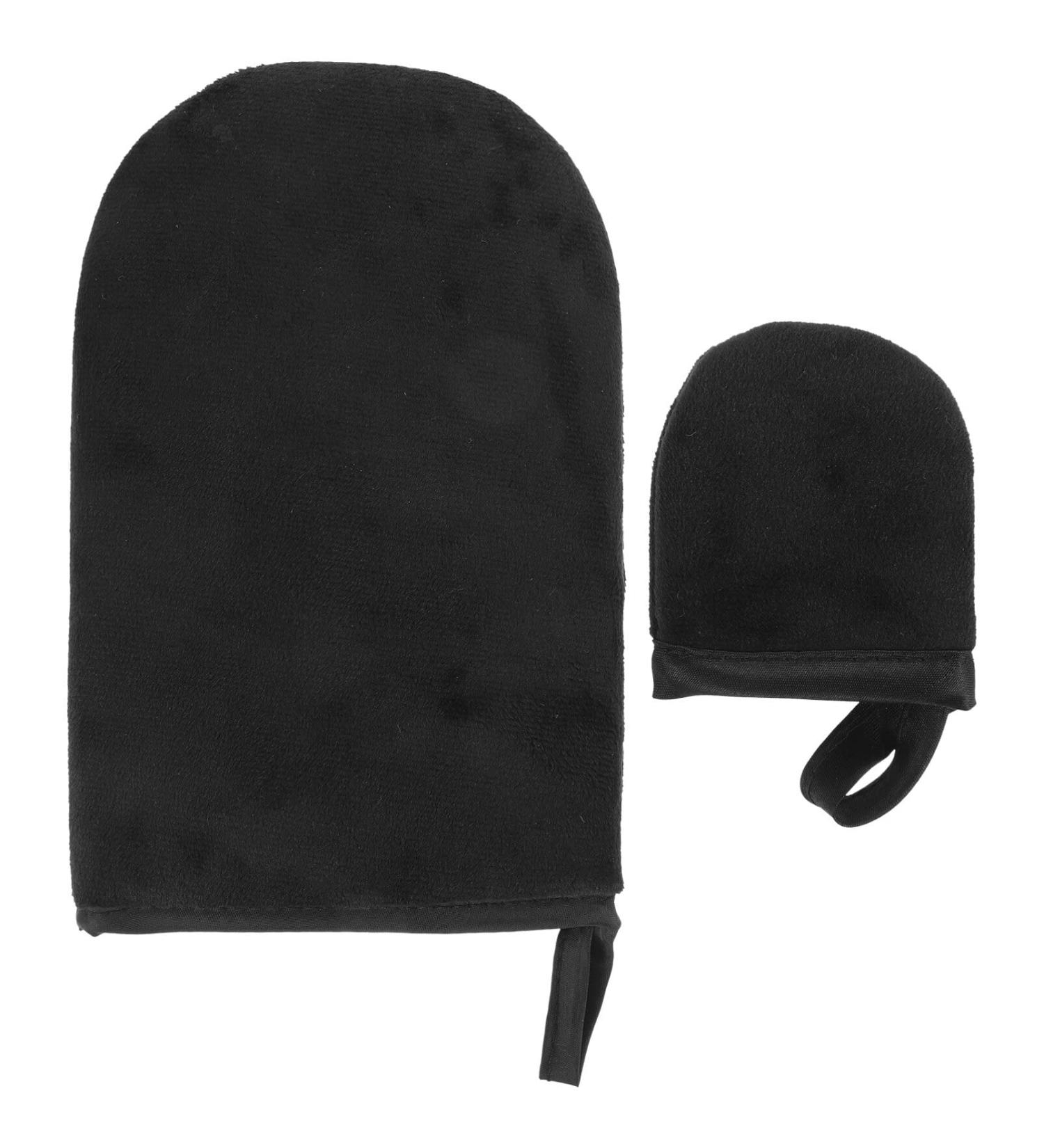 FOMIYES Self Tanning Gloves & Mitt Set | Soft Applicator for Sunless Tanning - Face & Body Lotion Mittens & Back Sponge Protector - Buy Online on GoSupps.com