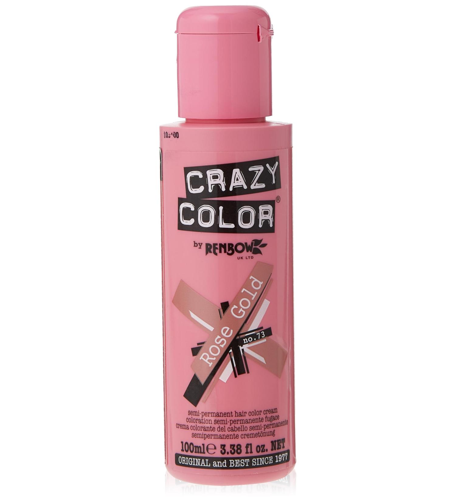 Crazy Color Crazy Color Rose Gold 100 ml (Pack of 1) - Buy Online on GoSupps.com