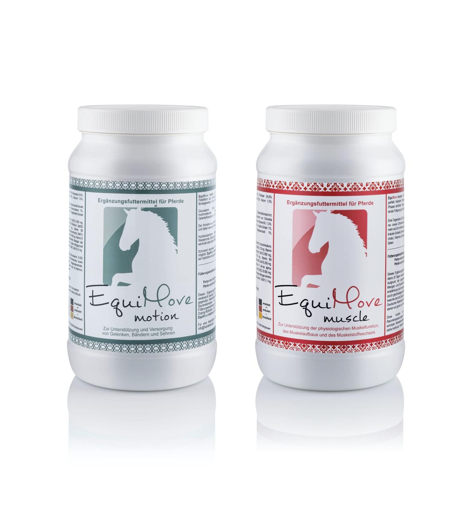 Equimove Bundle for Horses | Muscle Joint & Tendon Support | 1.5 kg Supplementary Feed - Buy Online on GoSupps.com