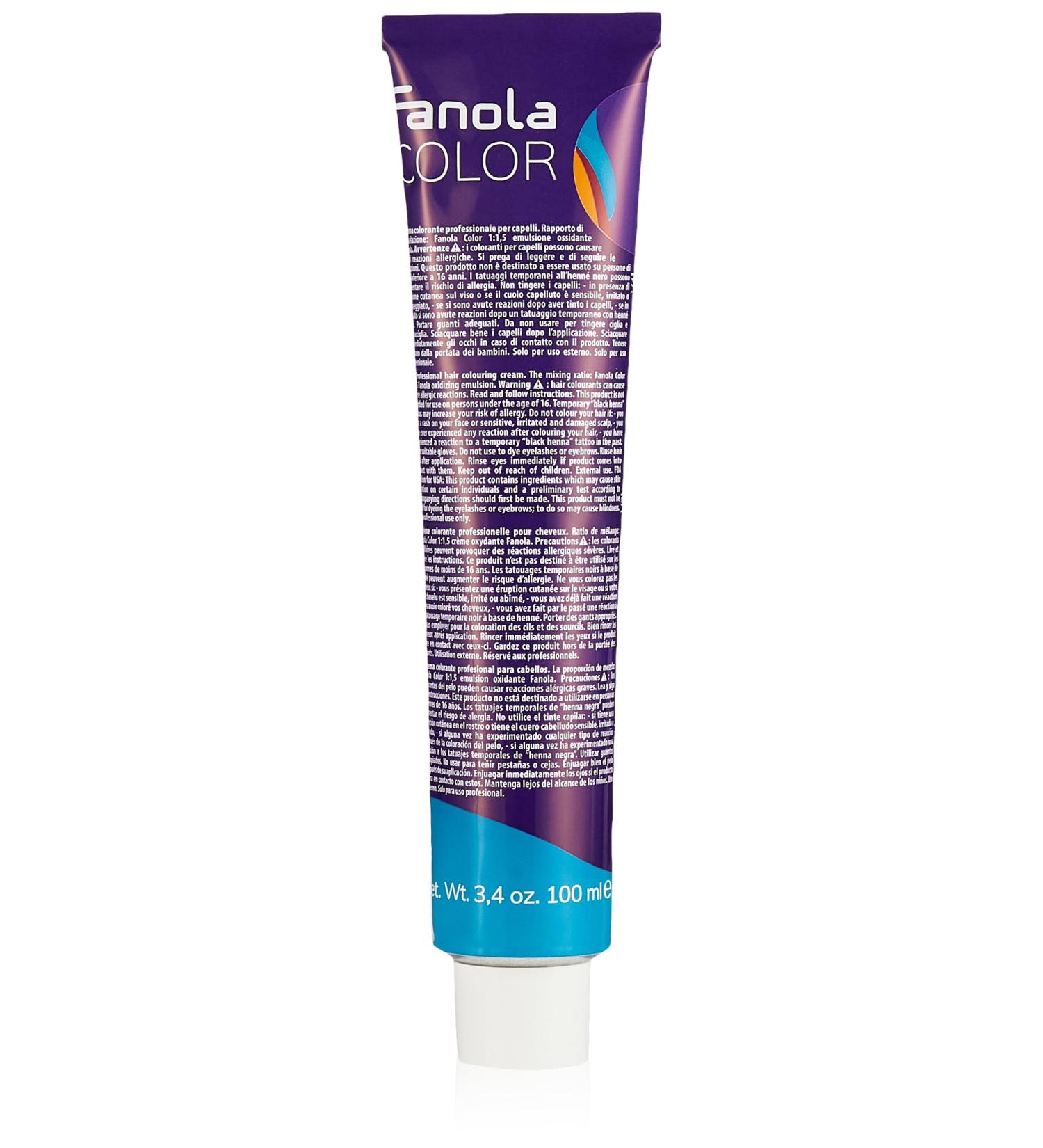 Fanola Crema Colore 7.11 Medium Blonde Intensive Ash 100ml - Professional Hair Color - Buy Online on GoSupps.com