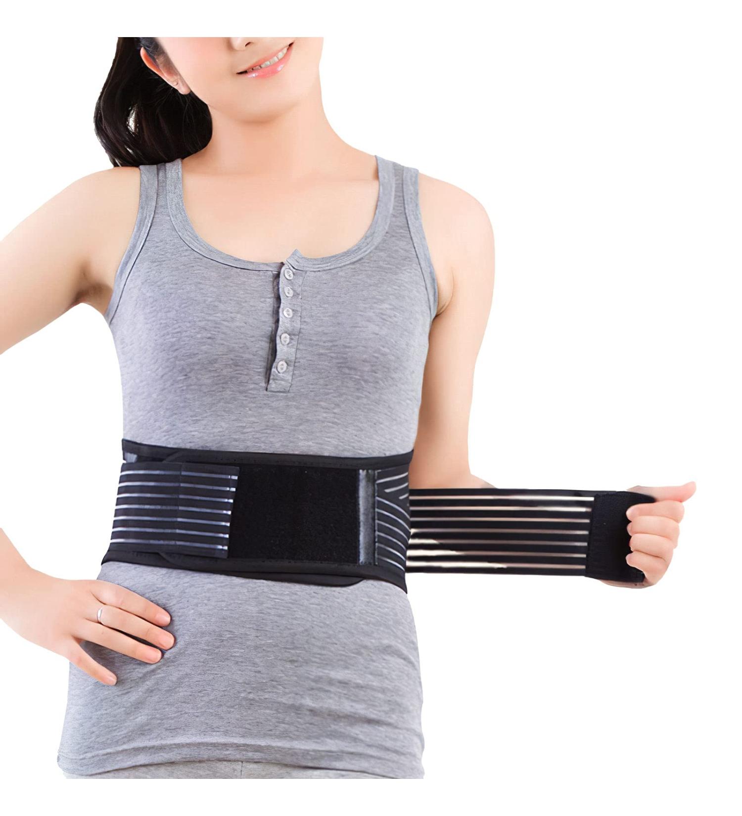 KkaFFe Self-Heating Lumbar Magnet Back Support Belt for Lower Back Pain Relief - Large Size - Buy Online on GoSupps.com
