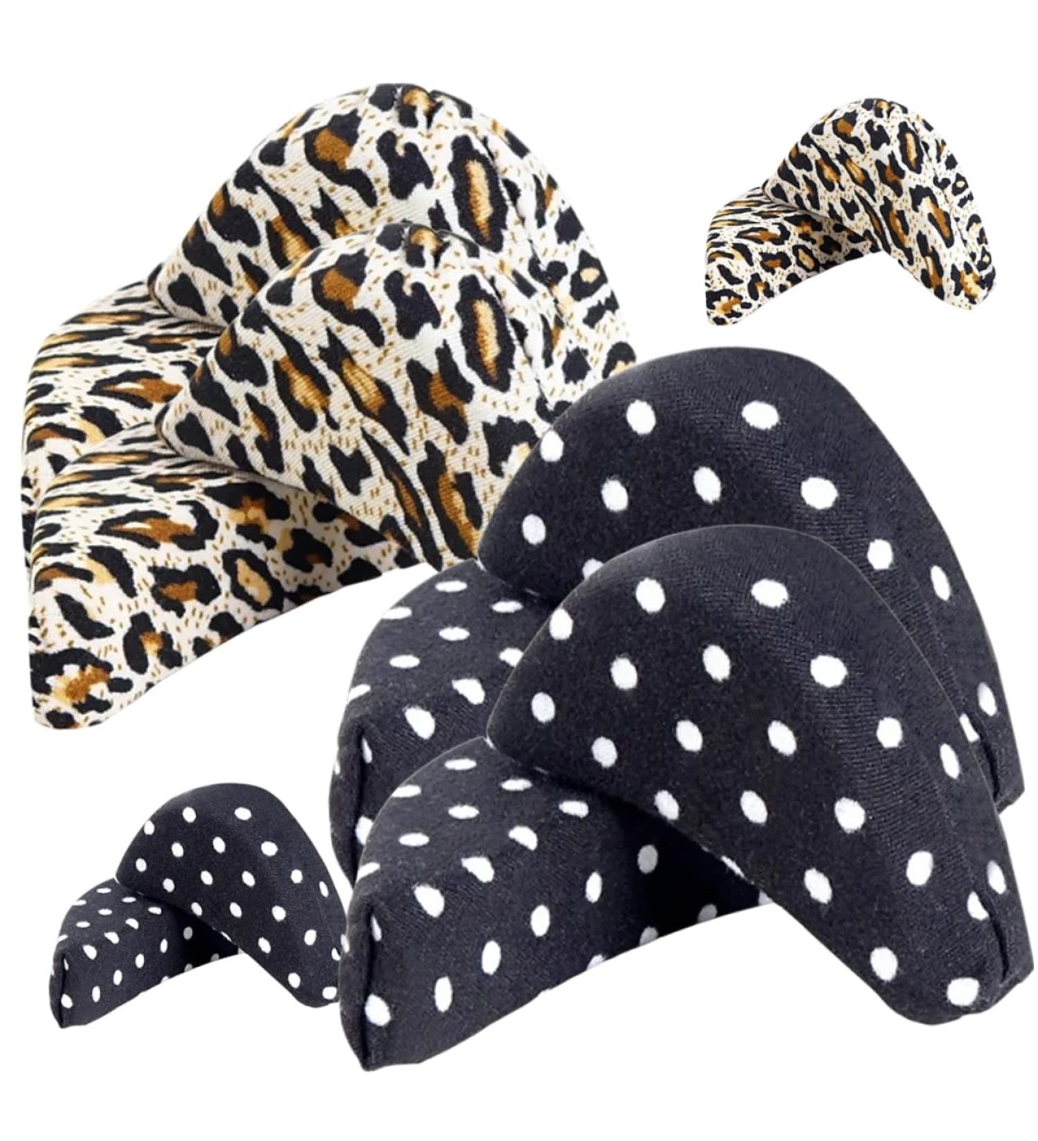 Healeved 6 Pairs Sponge Toe Plug Shoe Fillers - Perfect Inserts for Oversized Shoes (7x3.5cm) - International Shipping Available - Buy Online on GoSupps.com