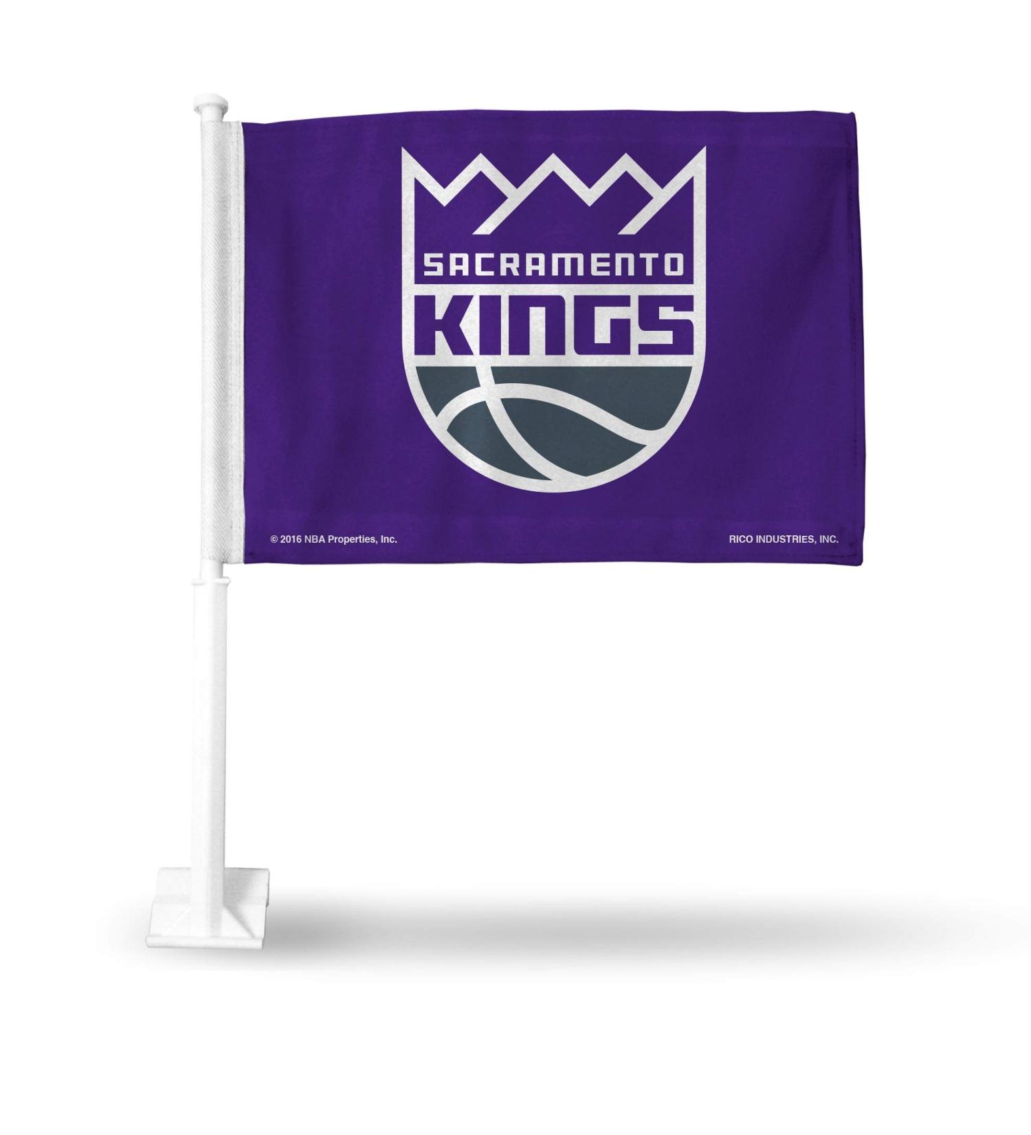 NBA Sacramento Kings Car Flag with Pole - Show Your Team Spirit on the Go! - Buy Online on GoSupps.com