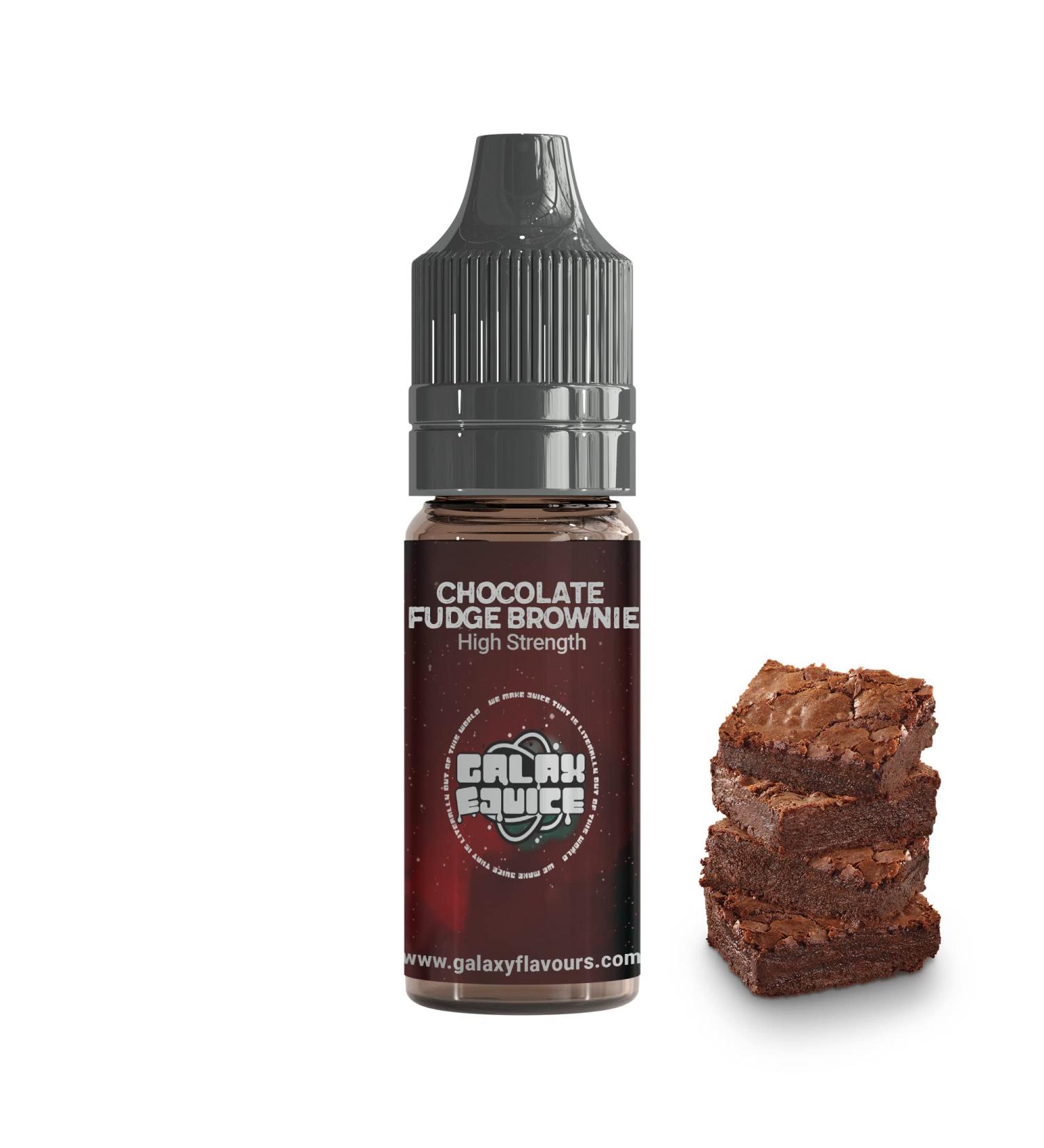 Chocolate Fudge Brownie High Strength Flavouring - Galaxy Food Flavours - 10ml Bottle - Buy Online on GoSupps.com