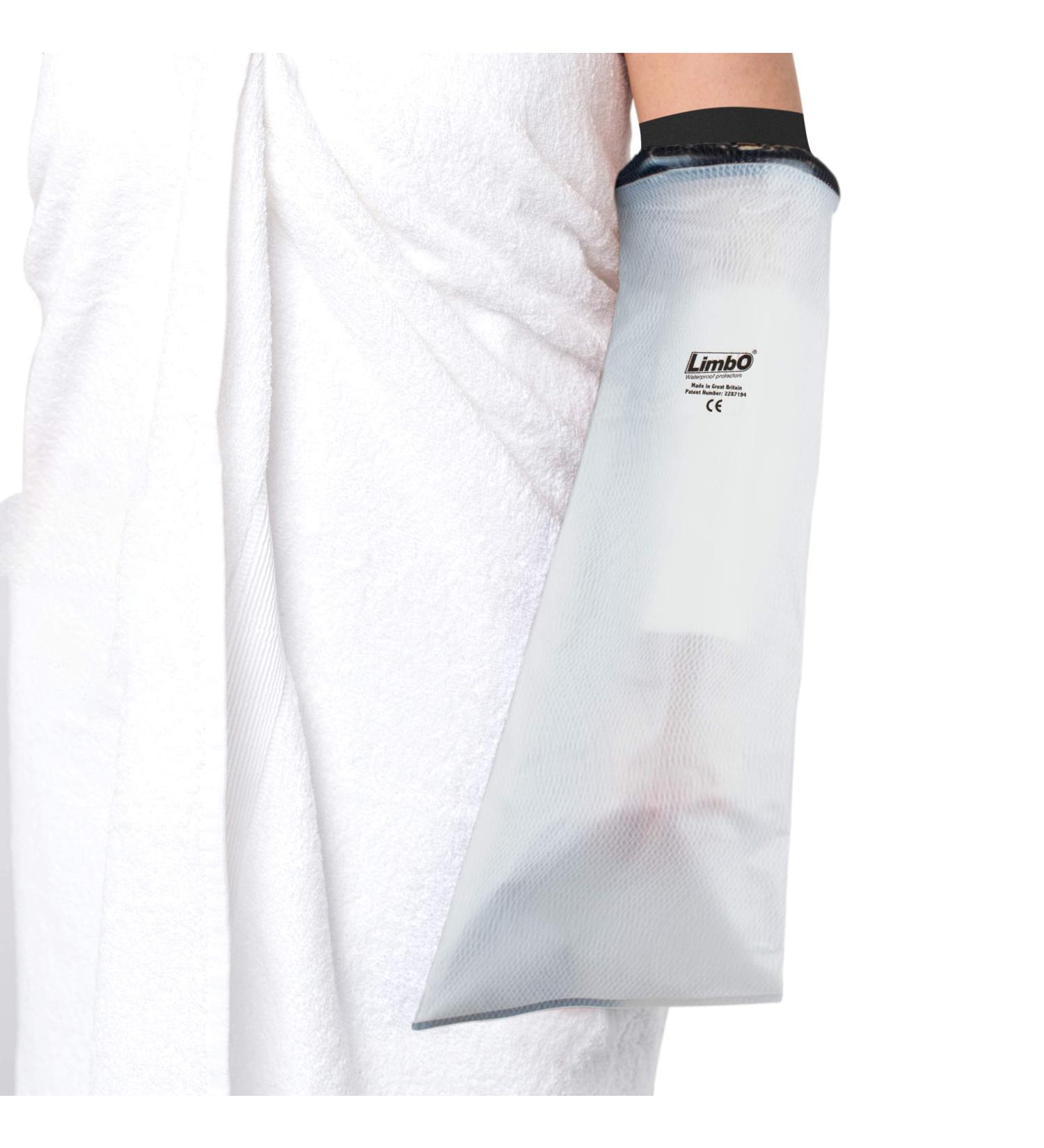 LimbO Waterproof Protector Adult Half Arm Cast & Dressing Cover - 25-29 cm Above Elbow Circumference - Buy Online on GoSupps.com