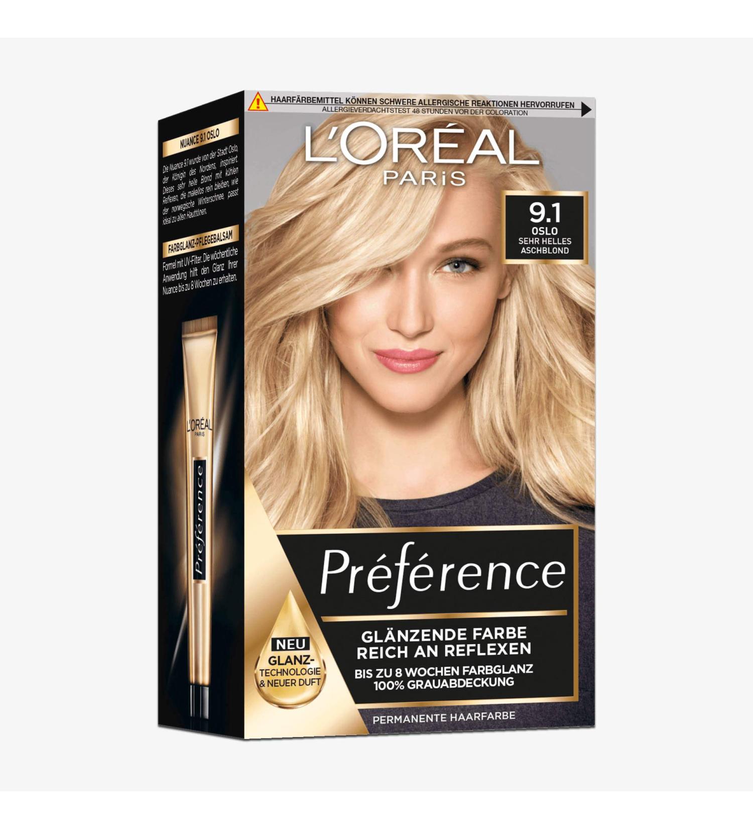 L'Oral Paris Preference Viking 9.1 Light Ash Blonde by L'Oreal Paris