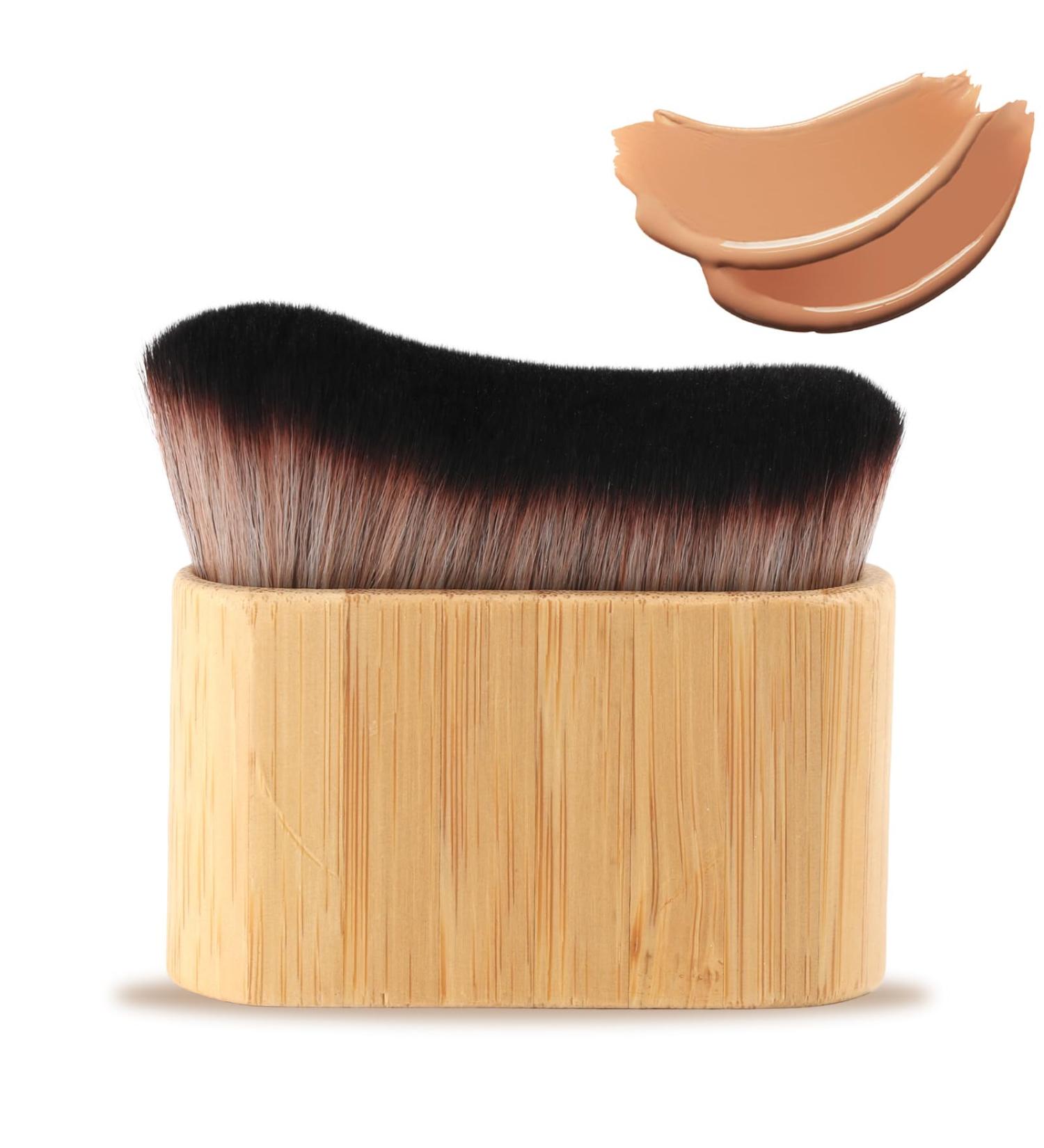Practical Kabuki Tanning Brush - Self-Tan Brush for Flawless Body Makeup & Easy Blending | Ideal for Beginners - Soft Bristles & Sturdy Handle - Buy Online on GoSupps.com