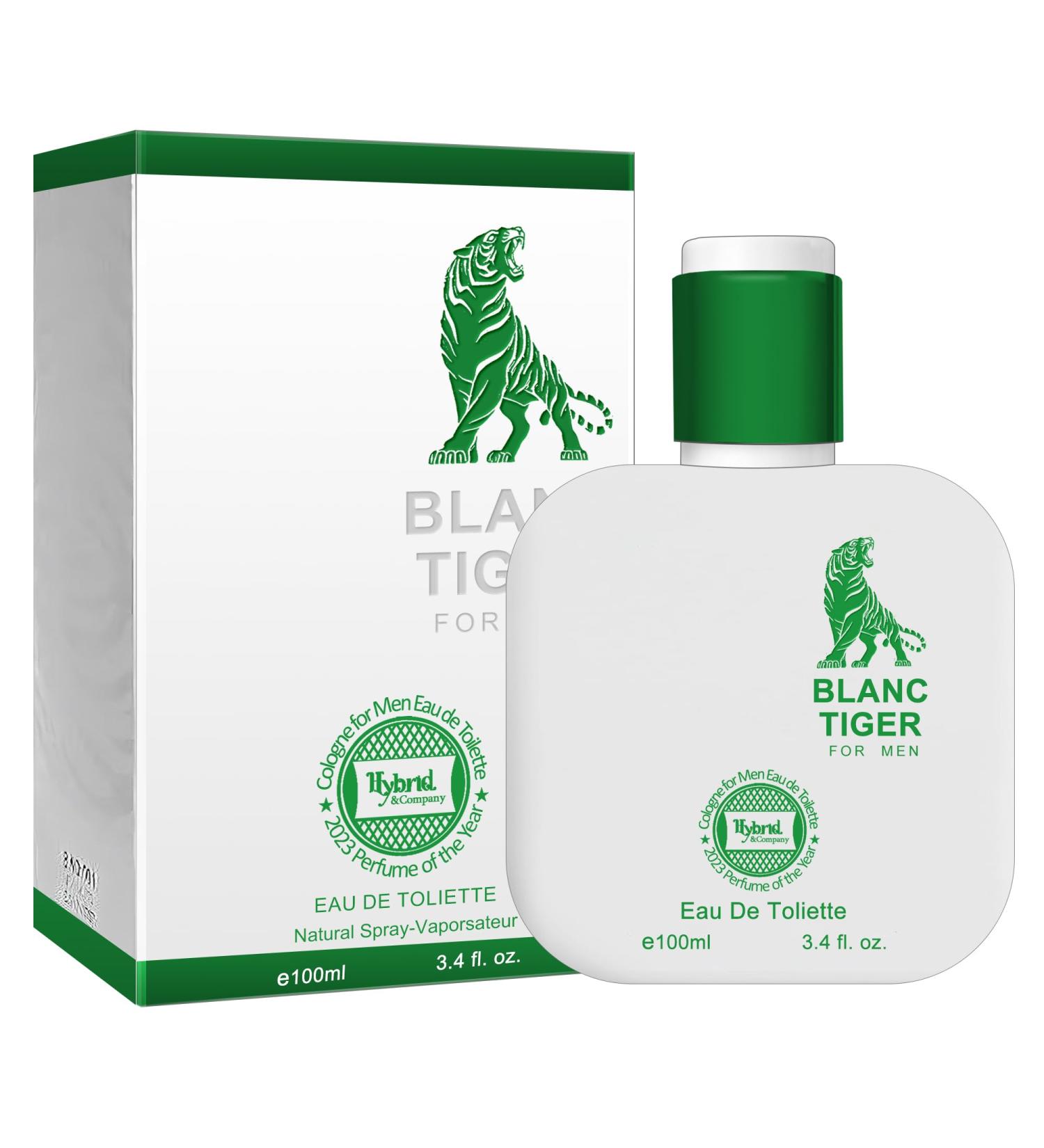 Hybrid & Company Blanc Tiger For Men Confident And Agile Masculinit Scent Mens Perfume 3.4 Fl Oz BLANC TIGER FOR MEN 3.4 Fl Oz (Pack of 1) - Buy Online on GoSupps.com
