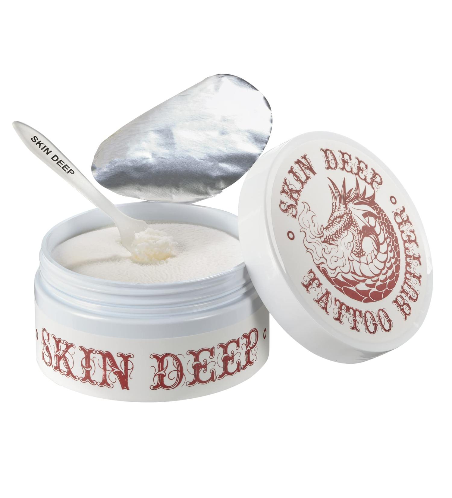 Skin Deep Dragon Butter (7 oz) - Better and Cheaper Alternative to Hustle Butter - Tattoo Cream with 3 Applicators - Buy Online on GoSupps.com