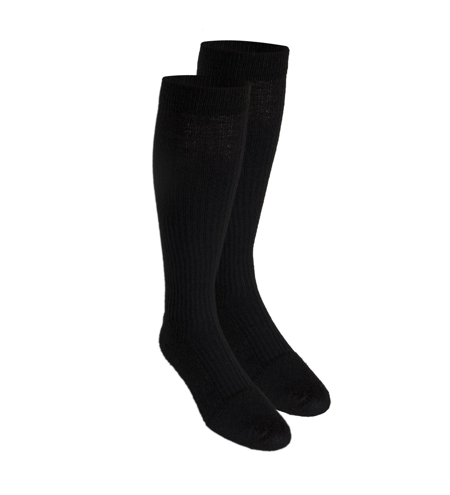Champion Men's Compression Gym Socks | 15-20 mmHg Knee High Athletic Wear | Black Large - Shop Now for International Shipping - Buy Online on GoSupps.com