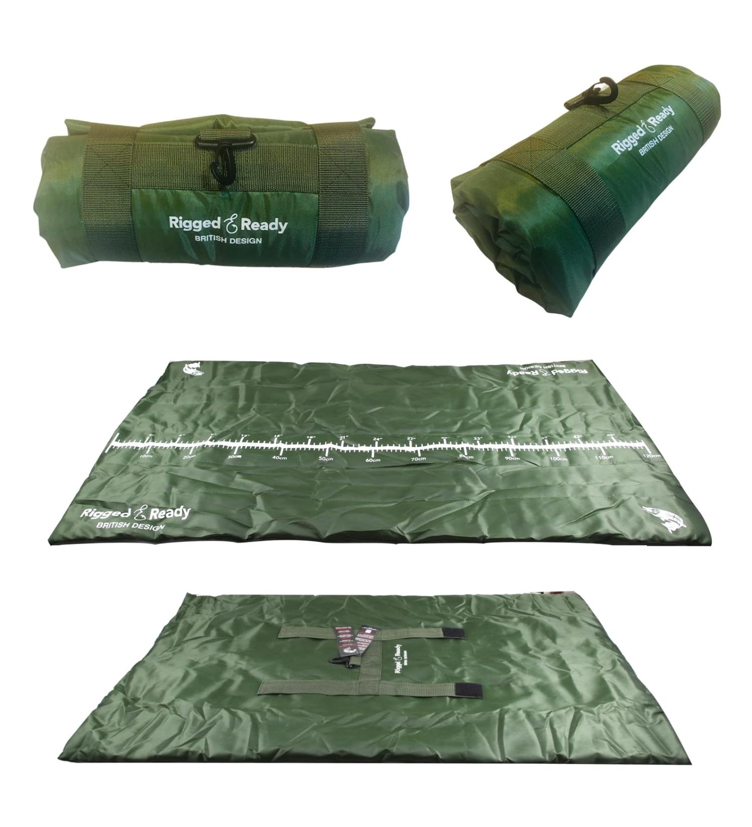 Buy Rigged and Ready Big Fish Travel Abhakatmatt Max - Compact Lightweight Land Mat 125x70cm Ideal for International Shipping - Buy Online on GoSupps.com