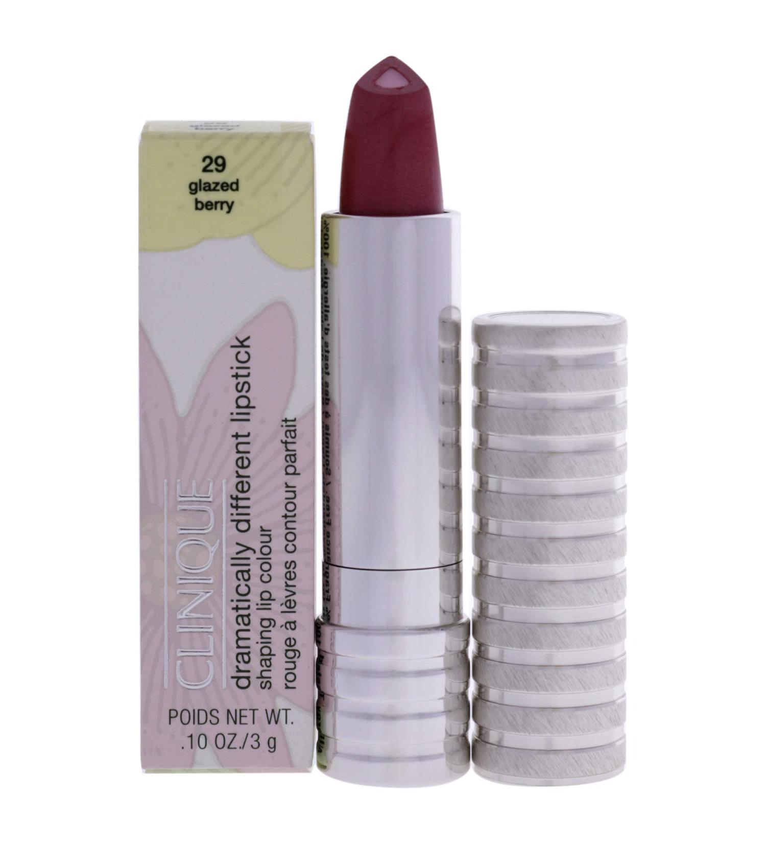 Clinique Dramatically Different Lipstick Shaping Lip Colour - Glazed Berry 0.10oz - Buy Online on GoSupps.com