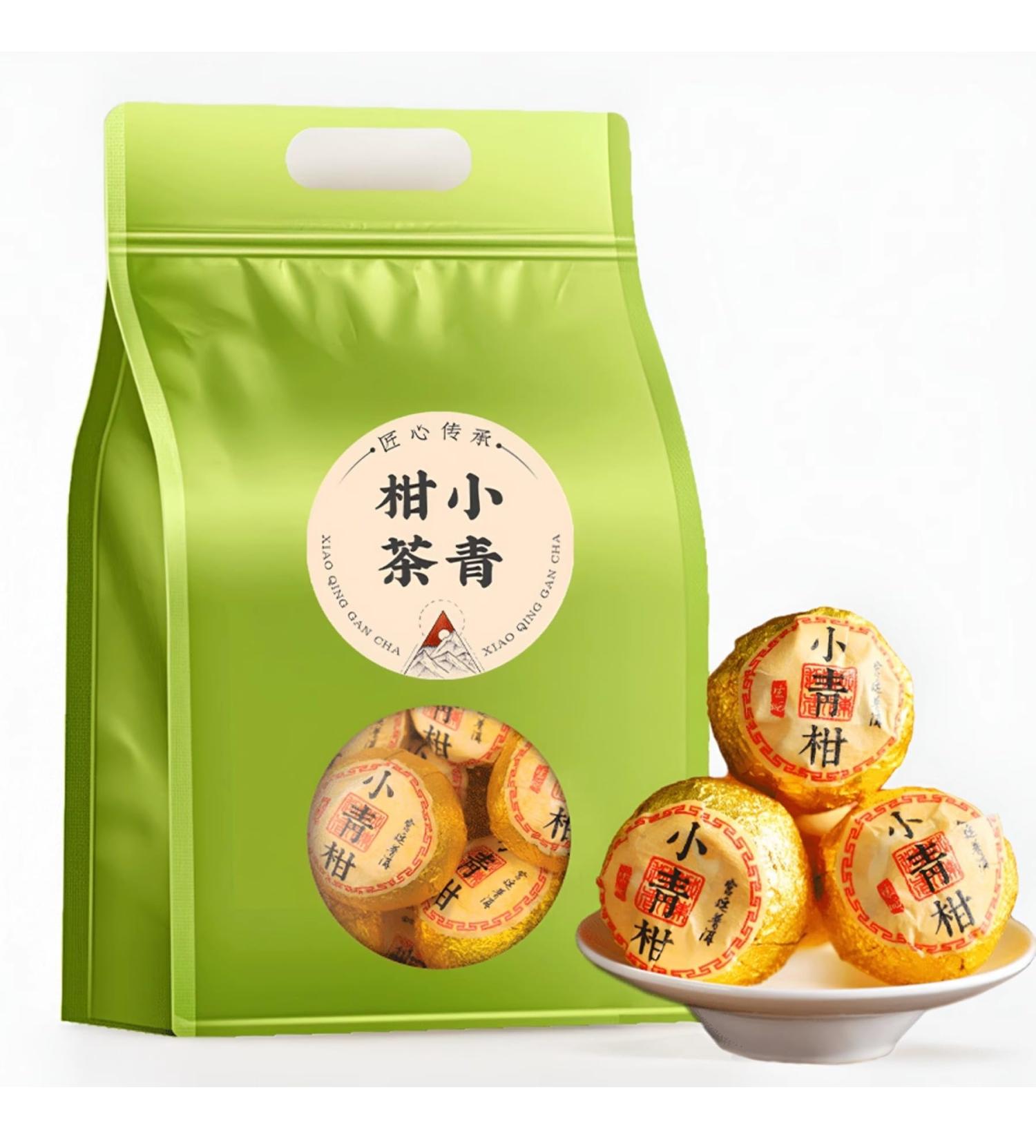 Xinhui Petite Mandarine Verte Th M r Puerh Vieilli Th Pu Orange Imp rial 250g / 8 82oz - Buy Online on GoSupps.com